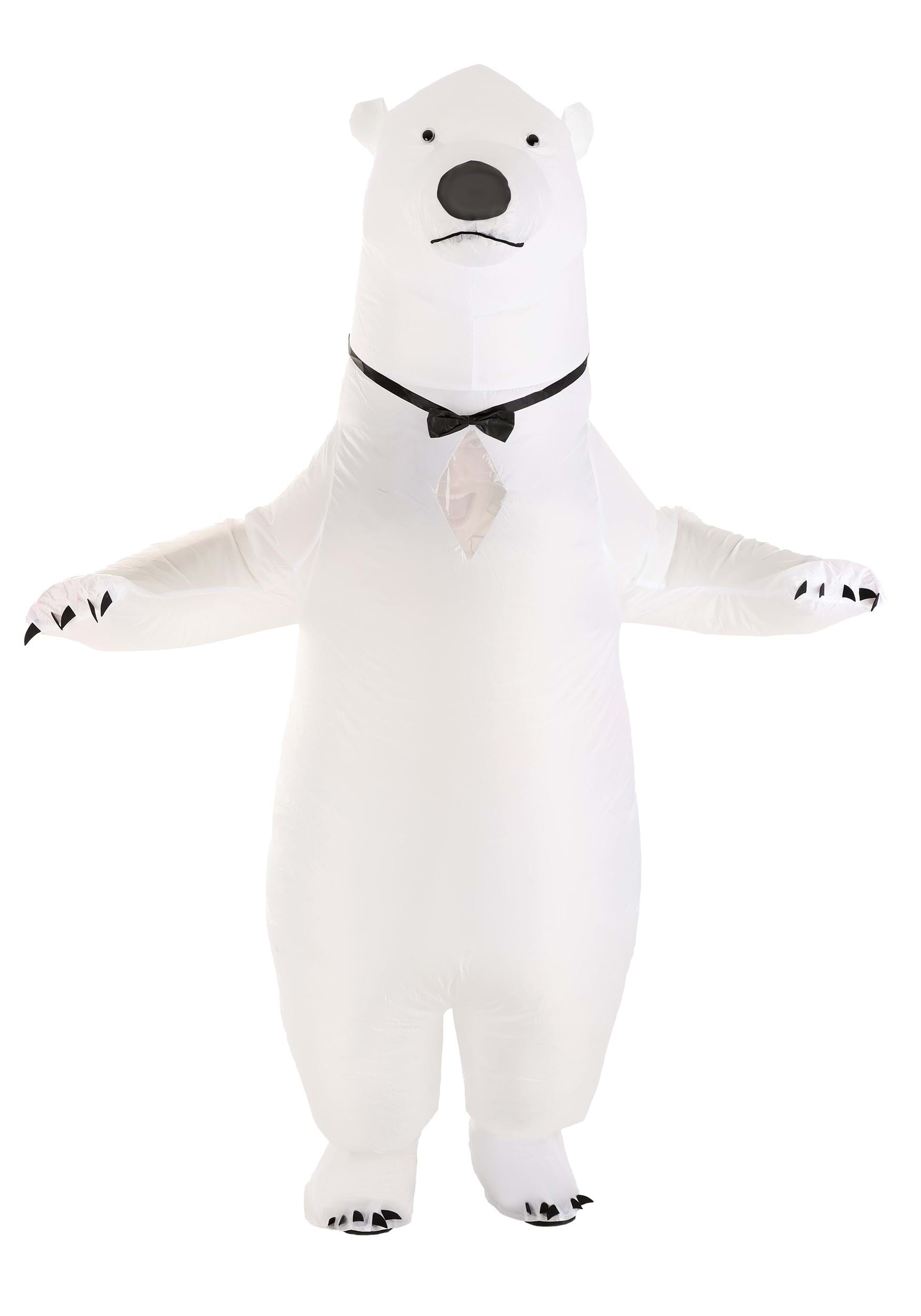 Adult Polar Bear Inflatable Costume