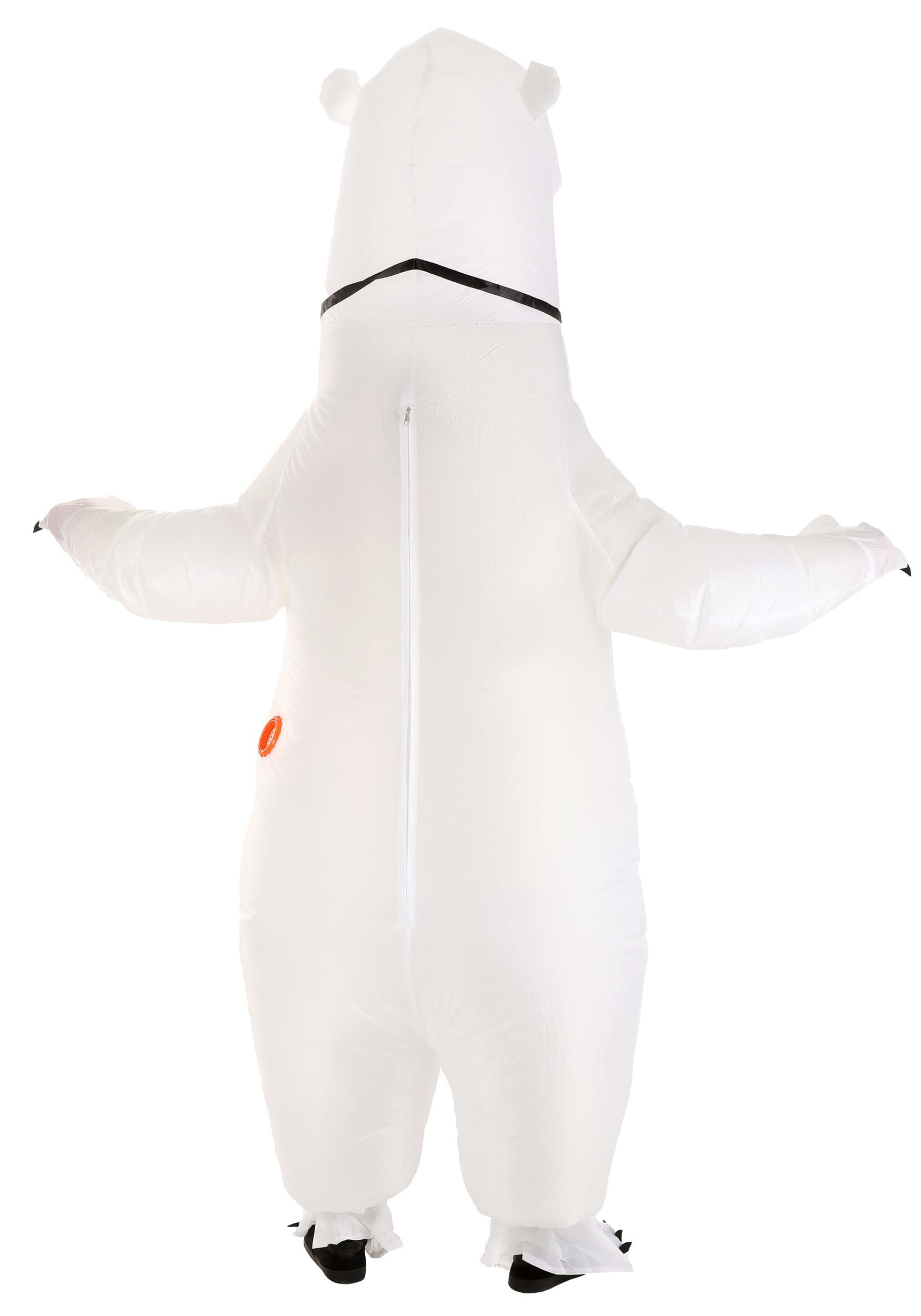 Adult Polar Bear Inflatable Costume