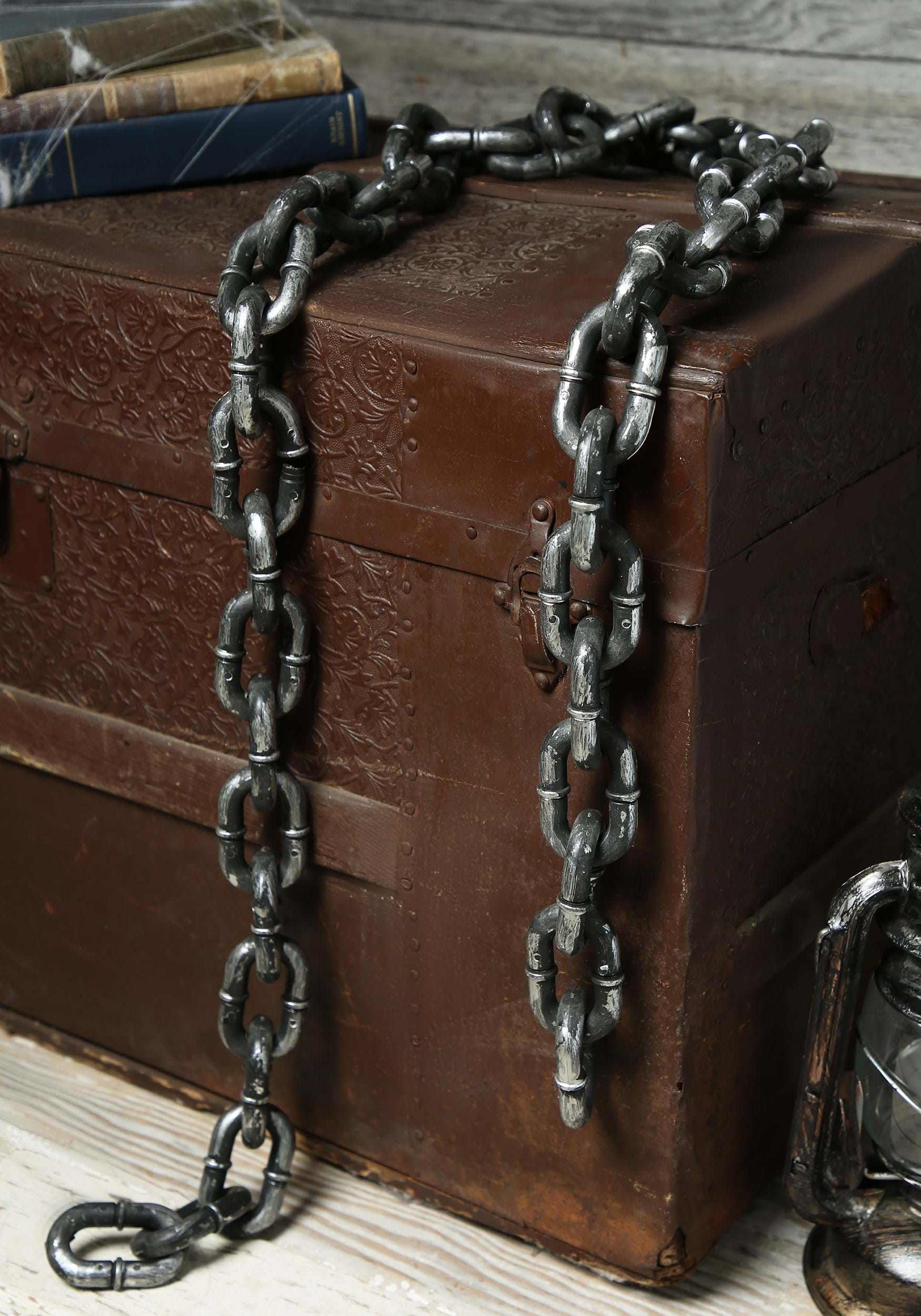 74-Inch Silver Chain Link Prop Rope Accessory