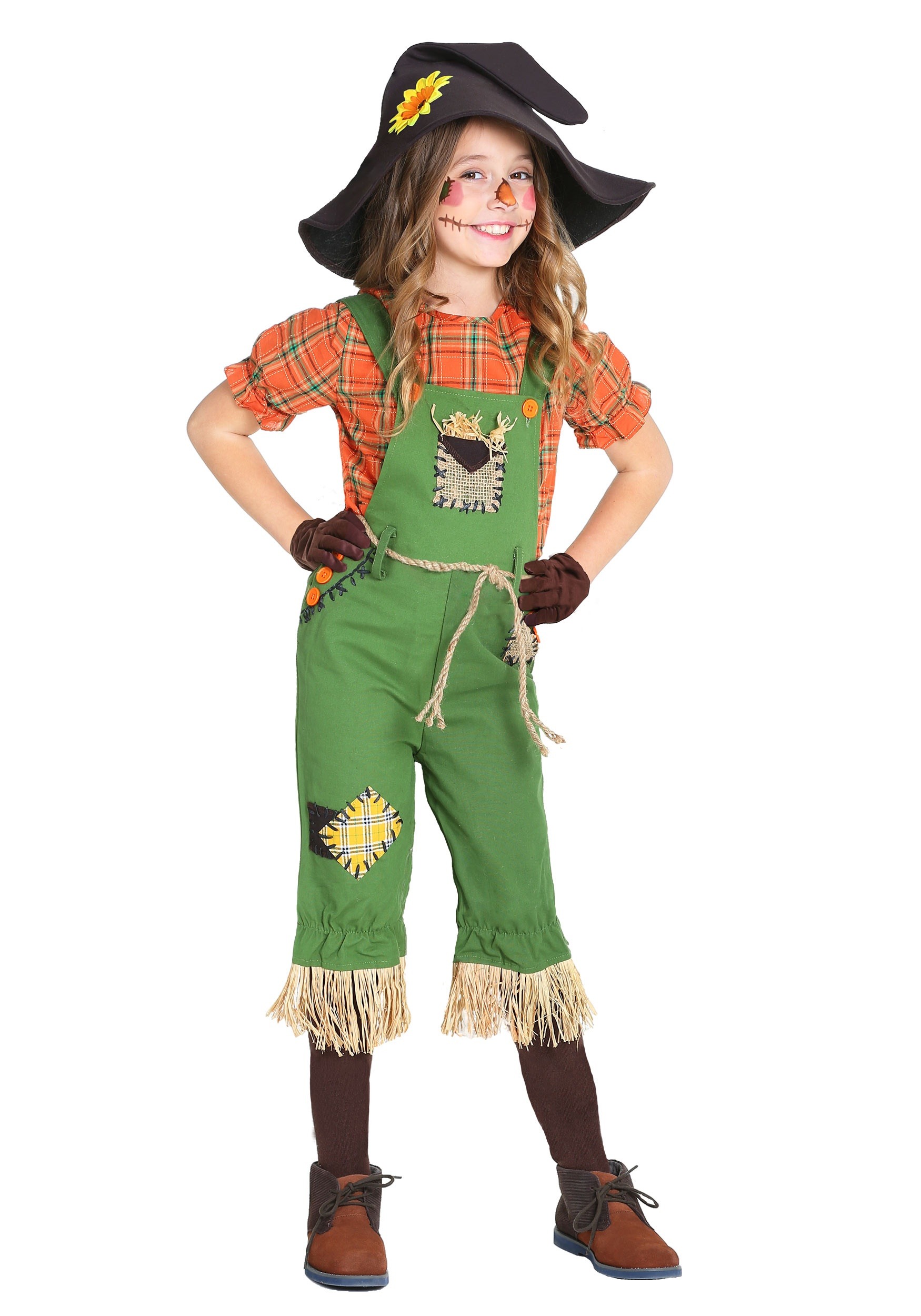 Scarecrow Girl's Costume