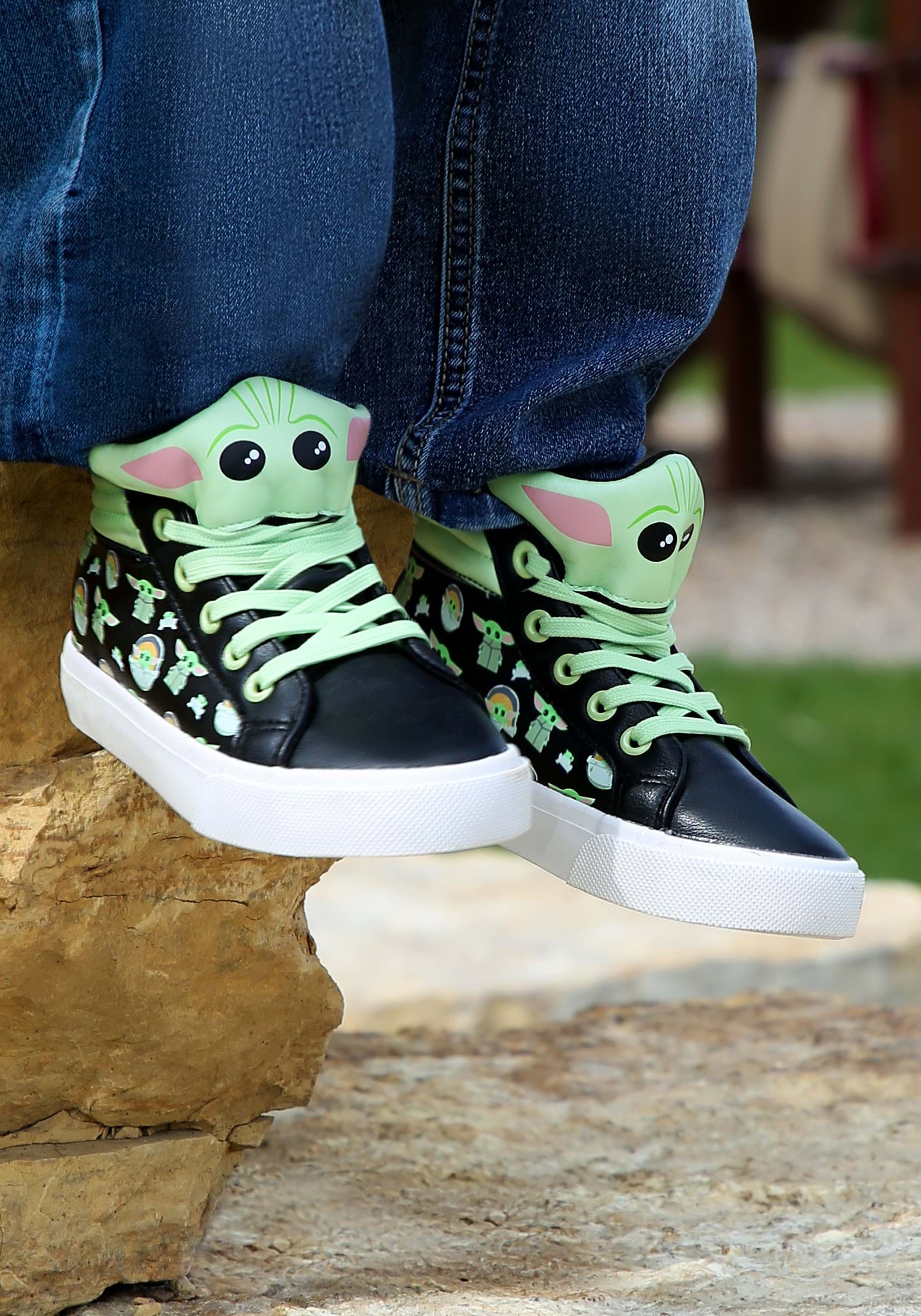 The Mandalorian Grogu Sneakers for Kids 1 The Mandalorian Grogu Sneakers for Kids