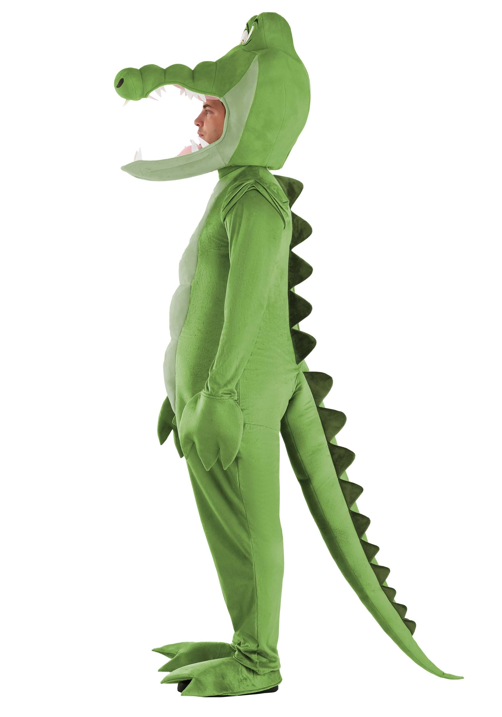 Adult Disney Peter Pan Tick-Tock Crocodile Costume 4 Adult Disney Peter Pan Tick-Tock Crocodile Costume