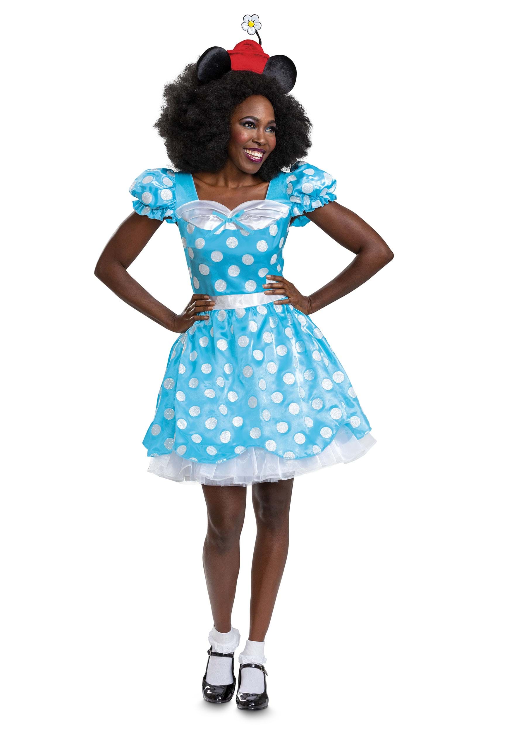 Disney Women's Vintage Minnie Mouse Costume