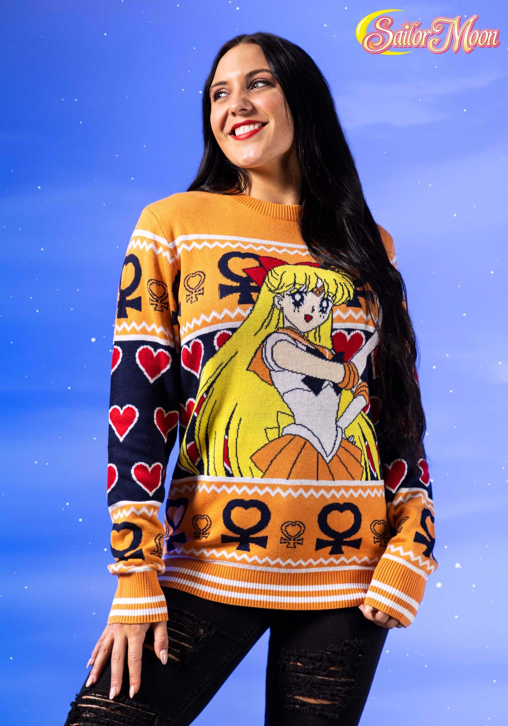 Adult Sailor Moon Sailor Venus Sweater