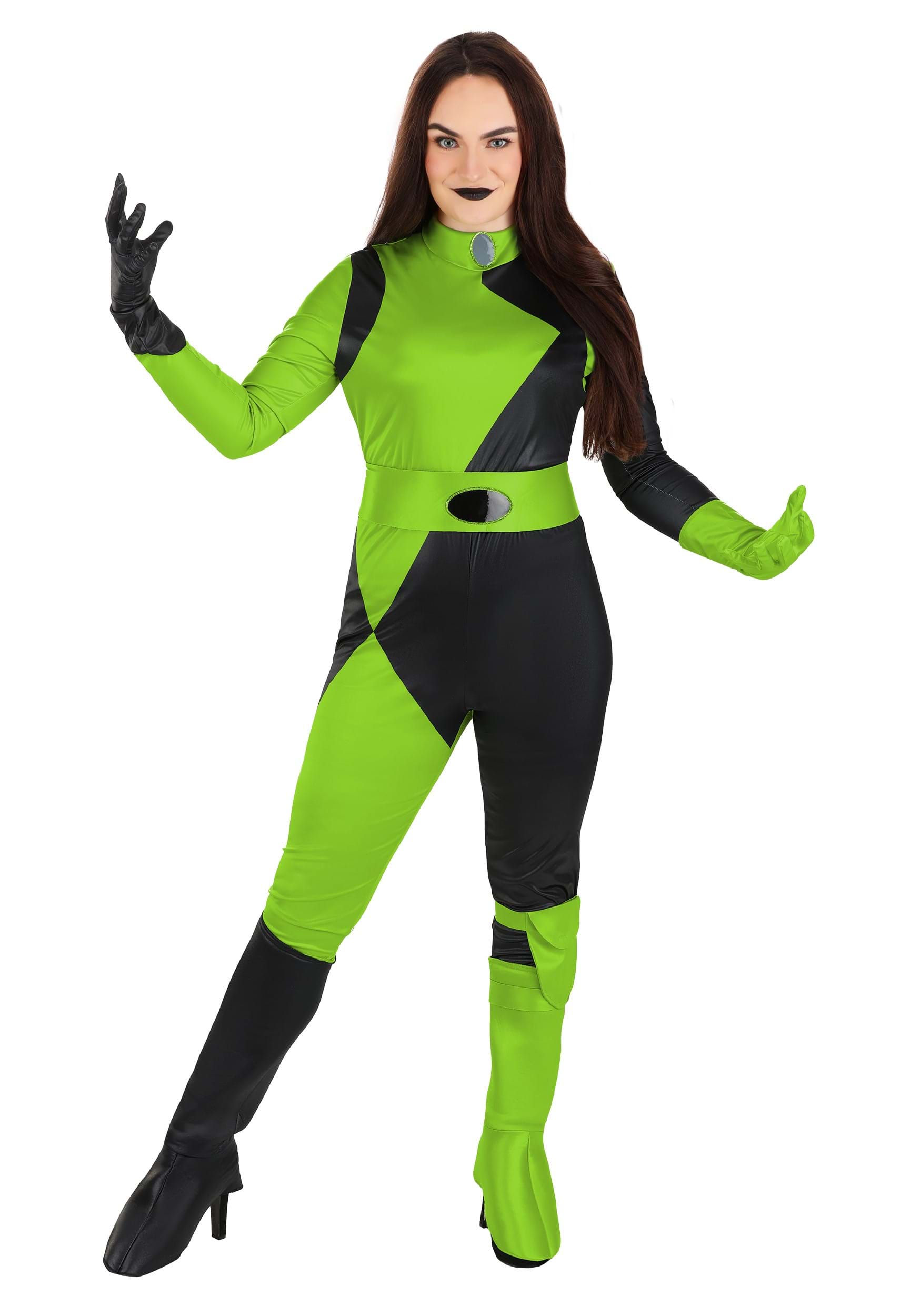 Disney Kim Possible Animated Series Shego Women's Costume