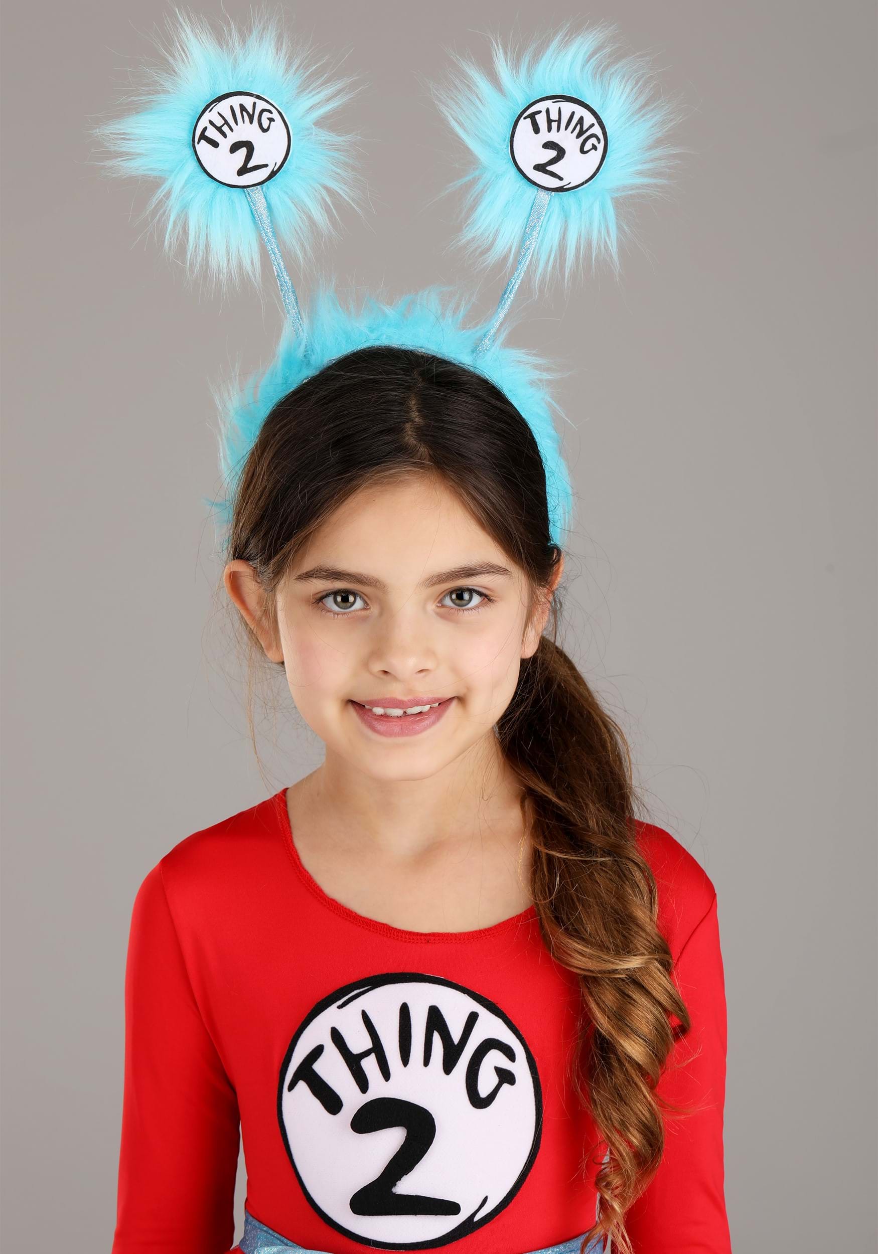 Girl's Dr. Seuss Thing 1 & 2 Costume