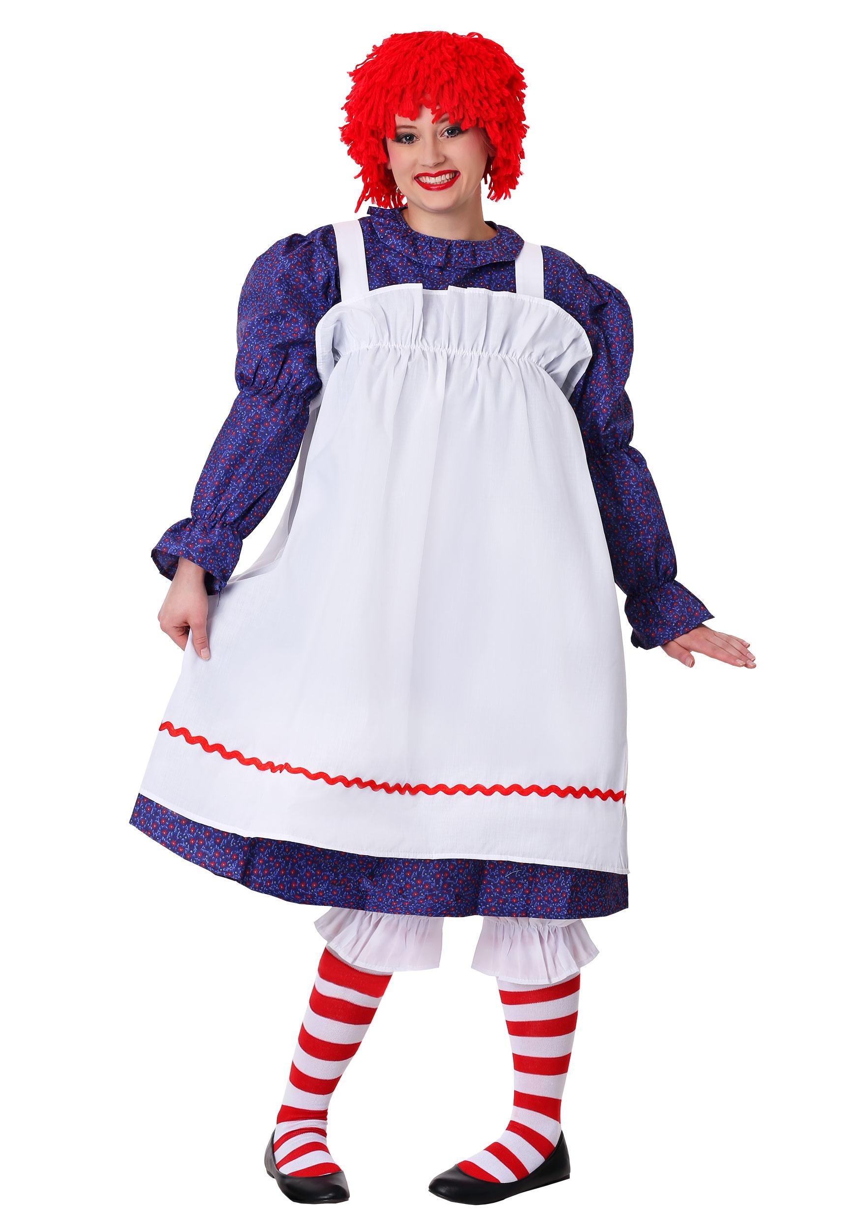 Plus Size Women's Rag Doll Costume 1 Plus Size Women's Rag Doll Costume