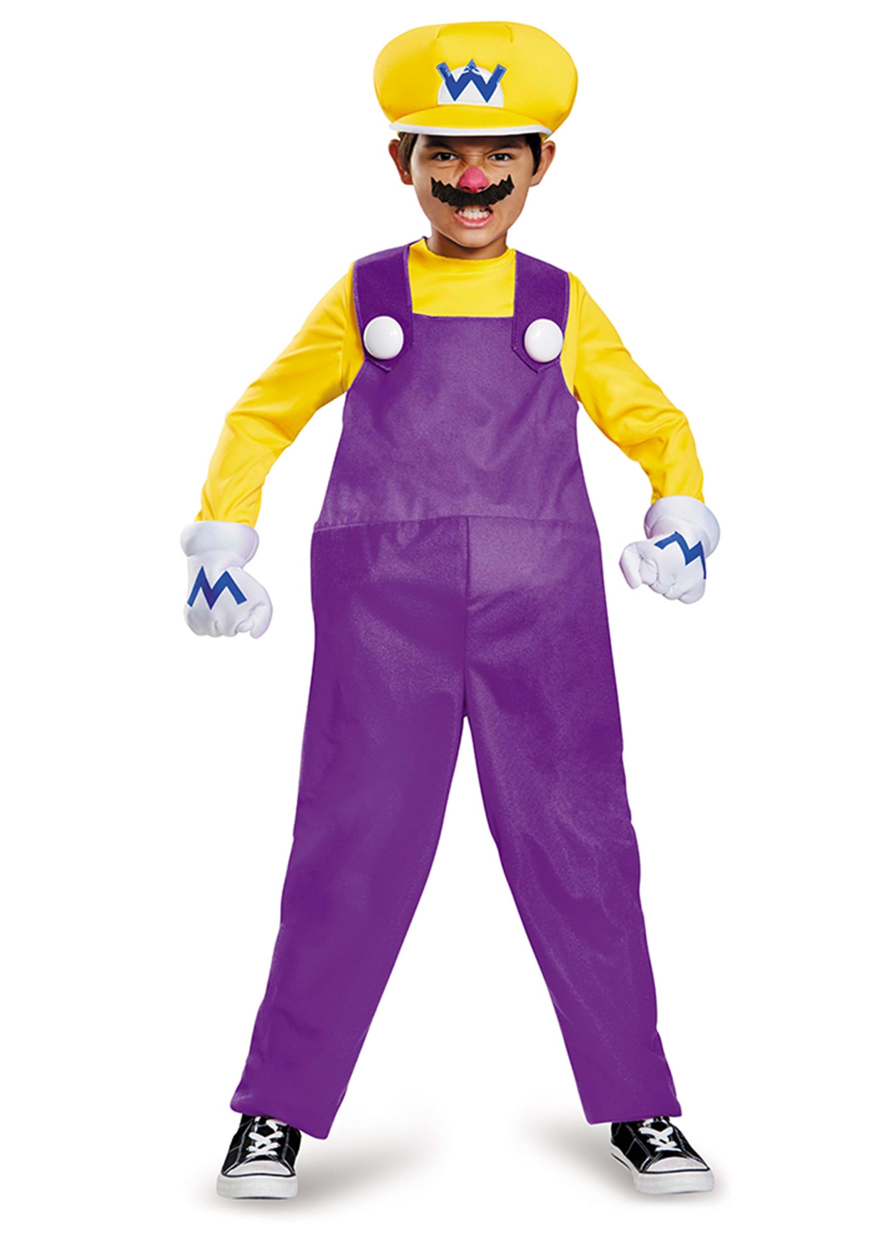 Wario Deluxe Costume for Kids