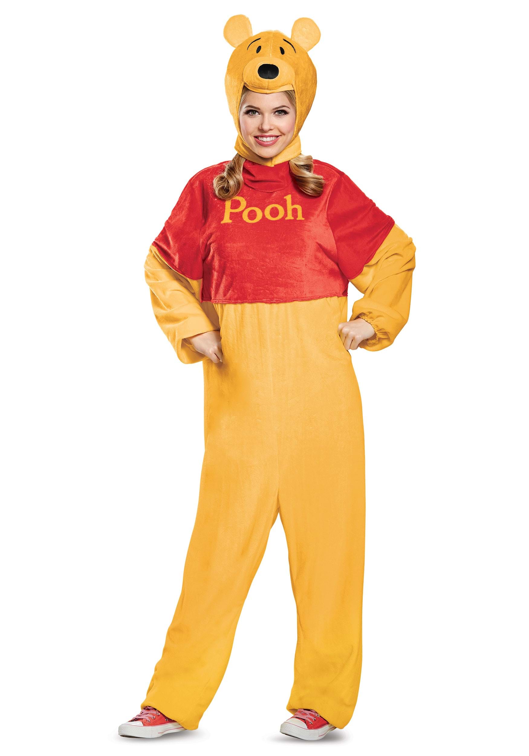 Winnie the Pooh Deluxe Plus Costume for Adults