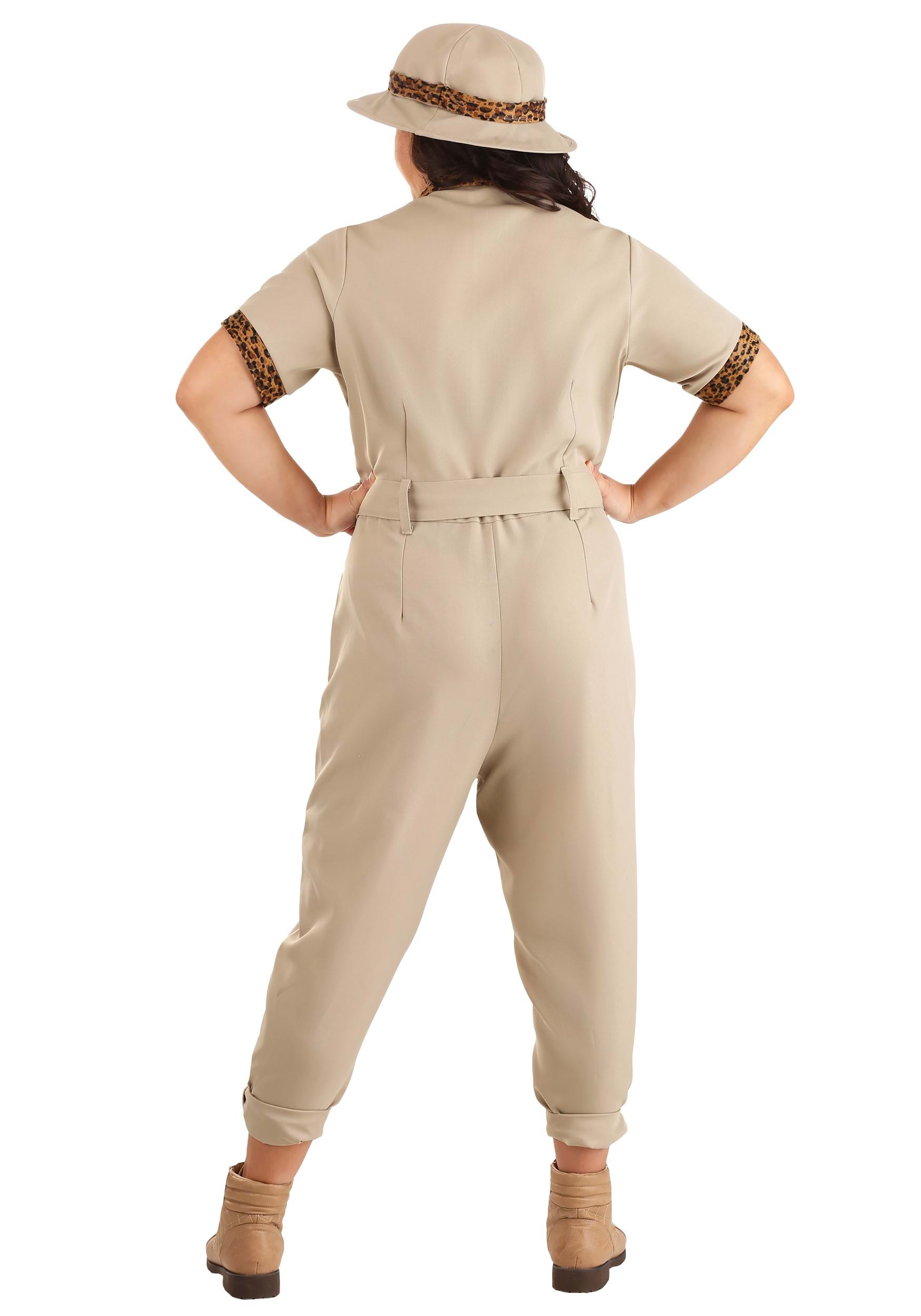 Plus Size Zookeeper Costume for Women 2 Plus Size Zookeeper Costume for Women