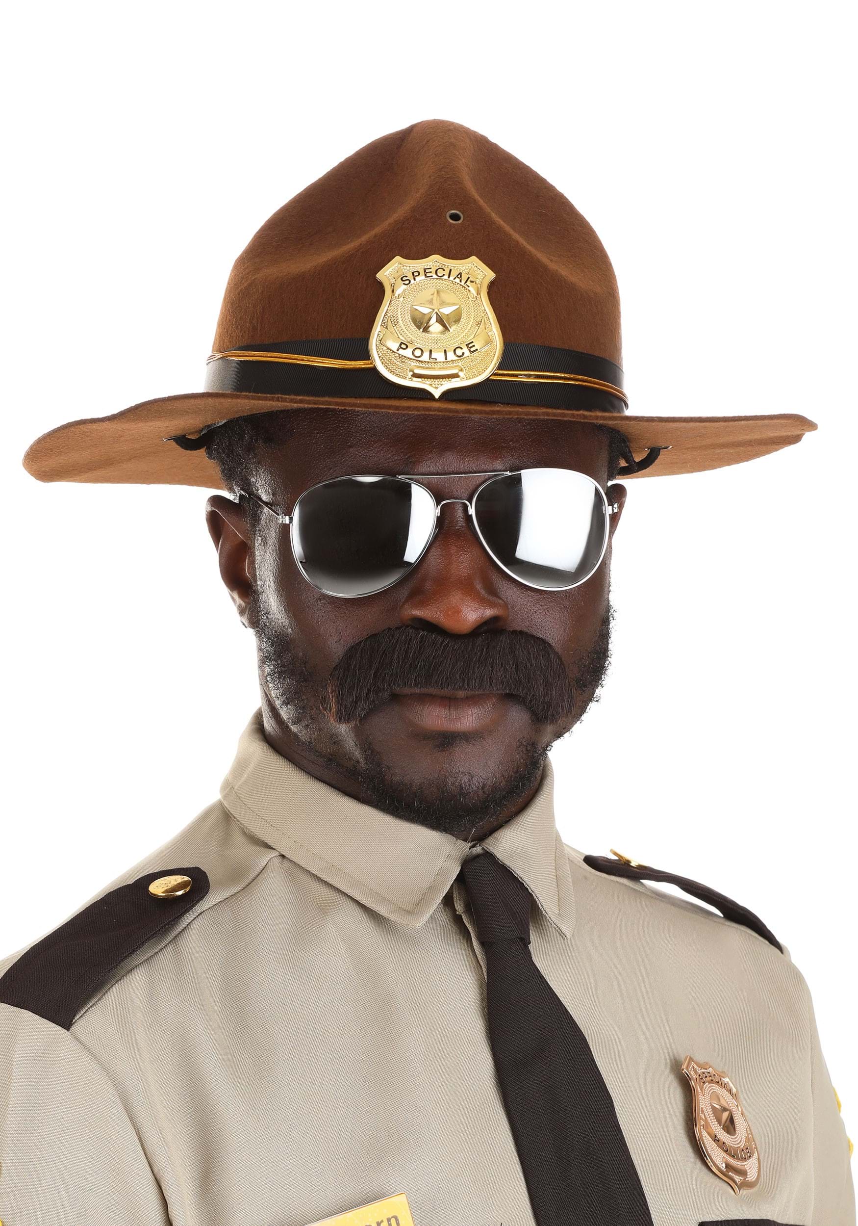 Men's Super Troopers Mustache and Sunglasses Kit 1 Men's Super Troopers Mustache and Sunglasses Kit