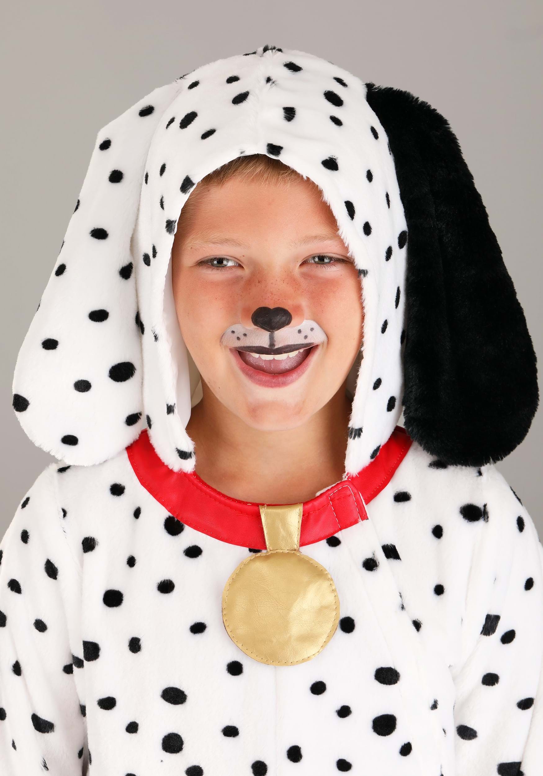 Plush Dalmatian Puppy Kid's Jumpsuit