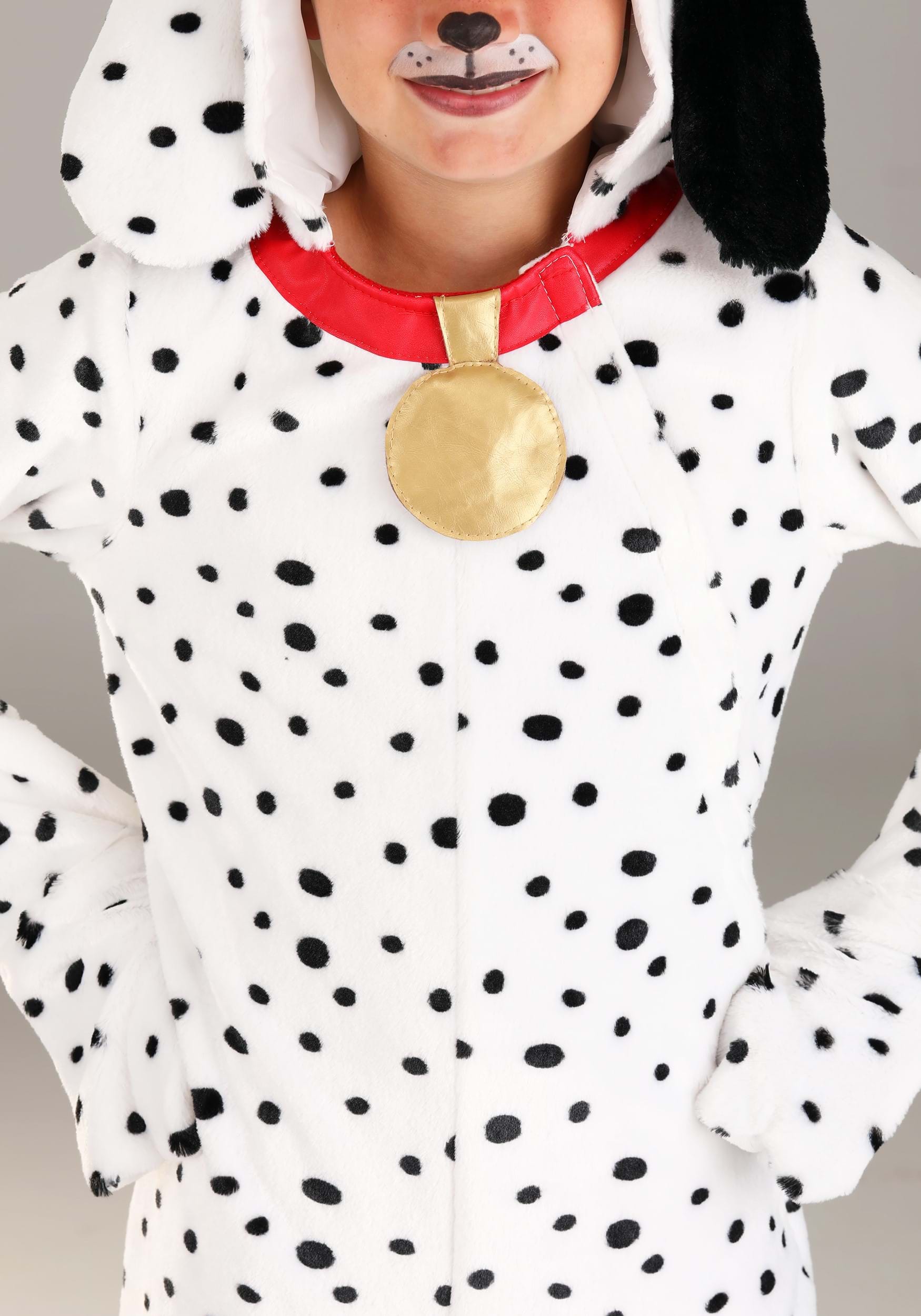 Plush Dalmatian Puppy Kid's Jumpsuit