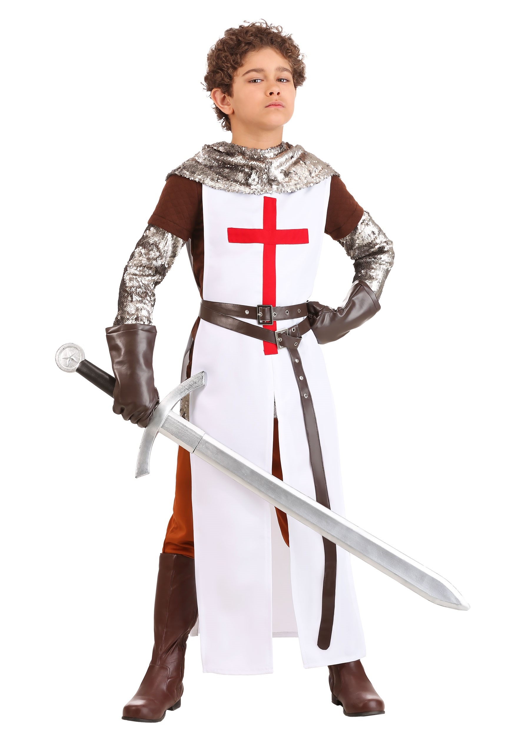 Boy's Crusader Knight Costume