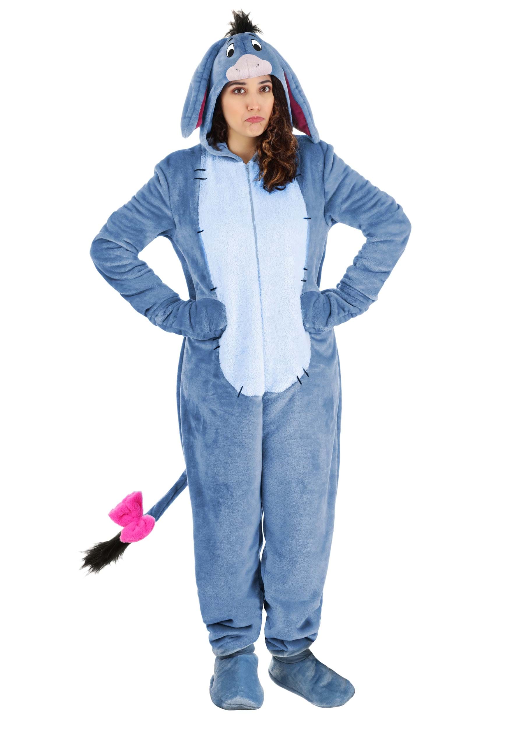 Adult Deluxe Disney Winnie the Pooh Eeyore Costume 8 Adult Deluxe Disney Winnie the Pooh Eeyore Costume