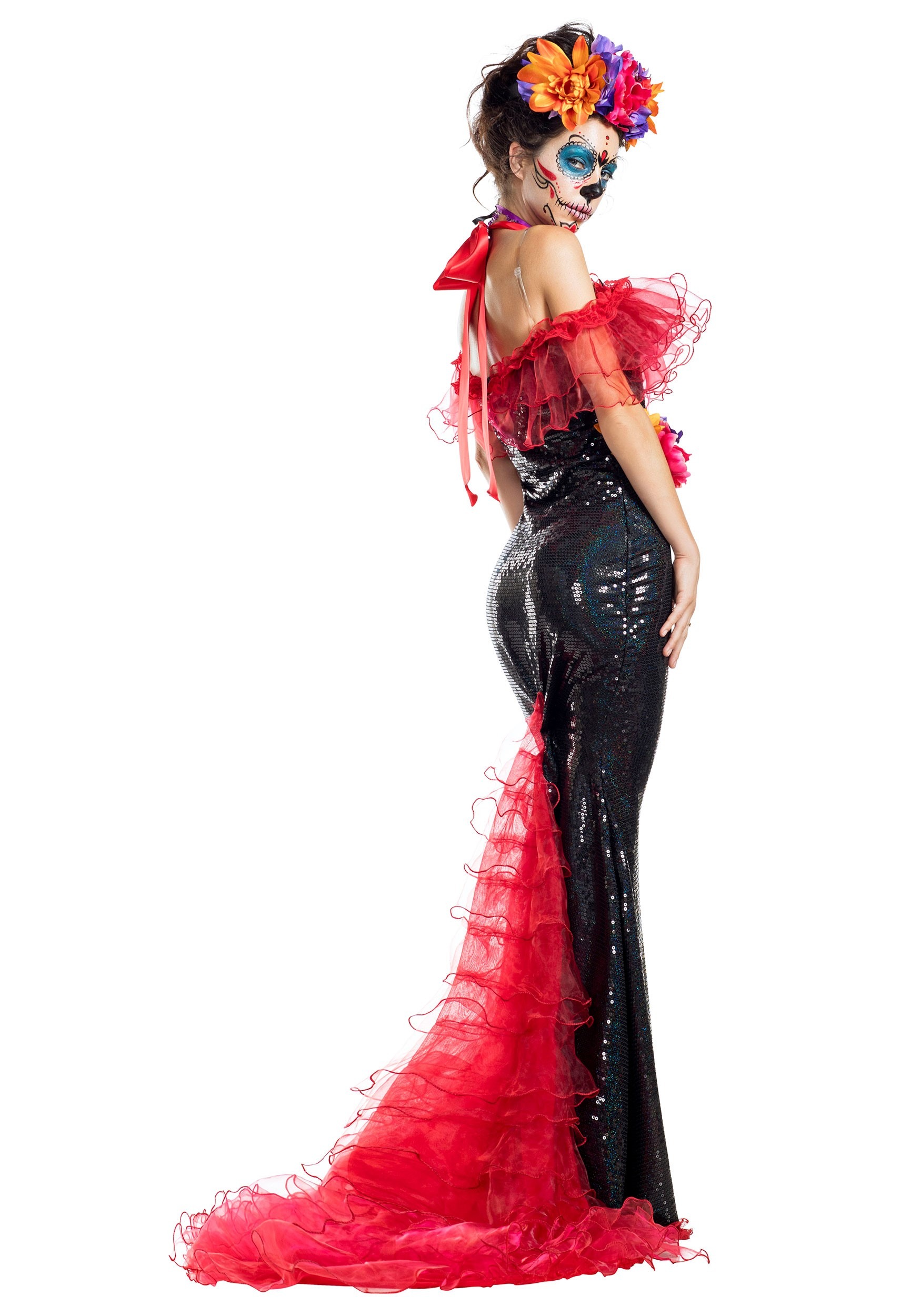 Glamour Muerta Day of the Dead Costume for Women