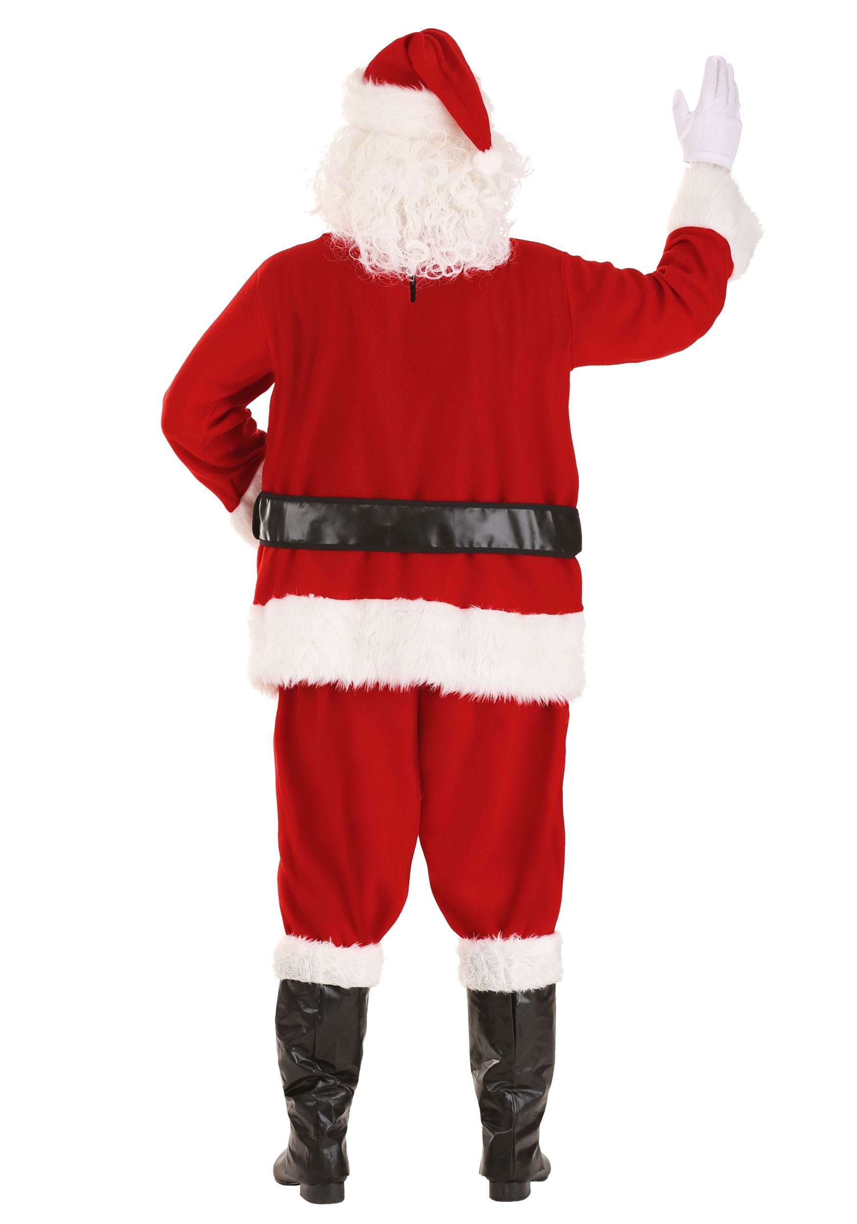 Holiday Santa Claus Costume for Men