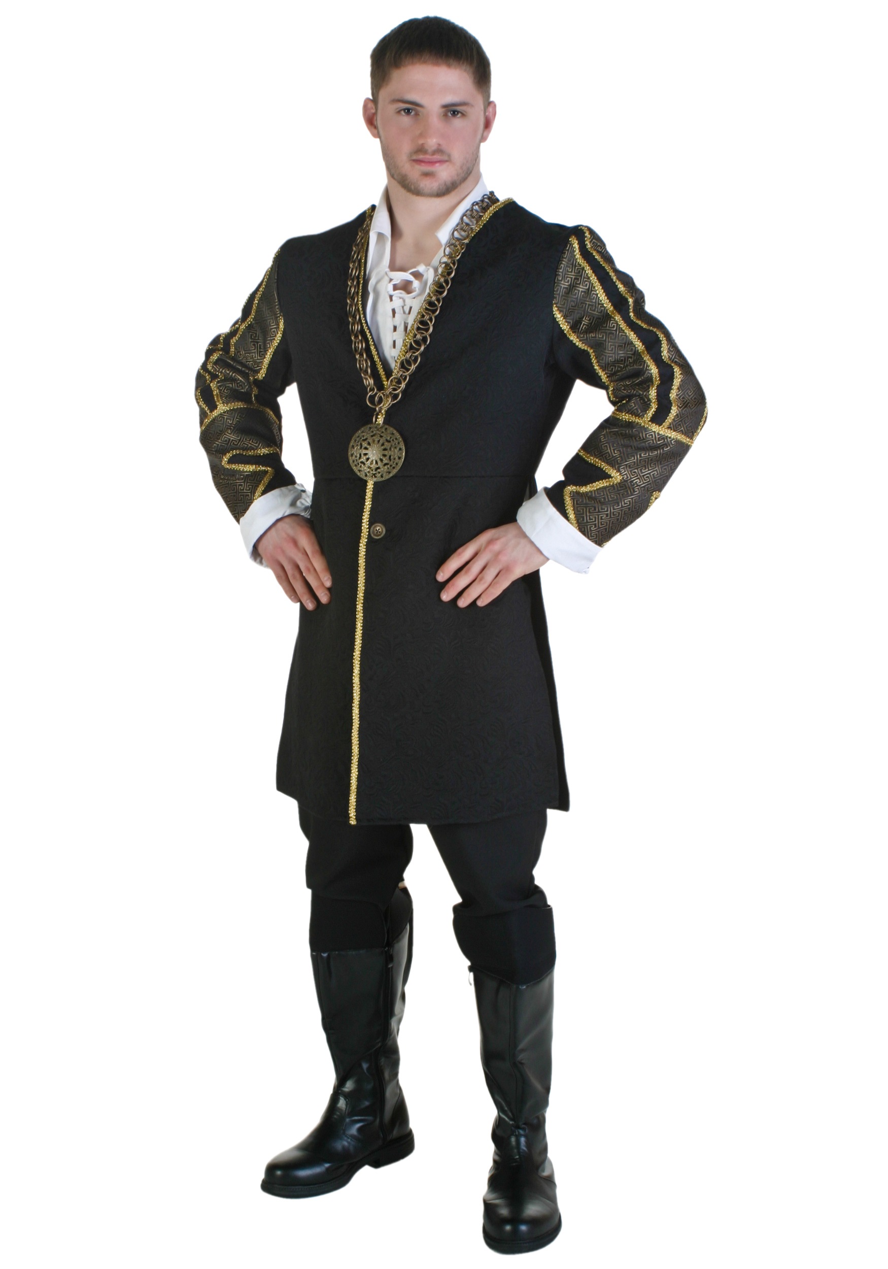 King Henry VIII Plus Size Costume for Men 1 King Henry VIII Plus Size Costume for Men