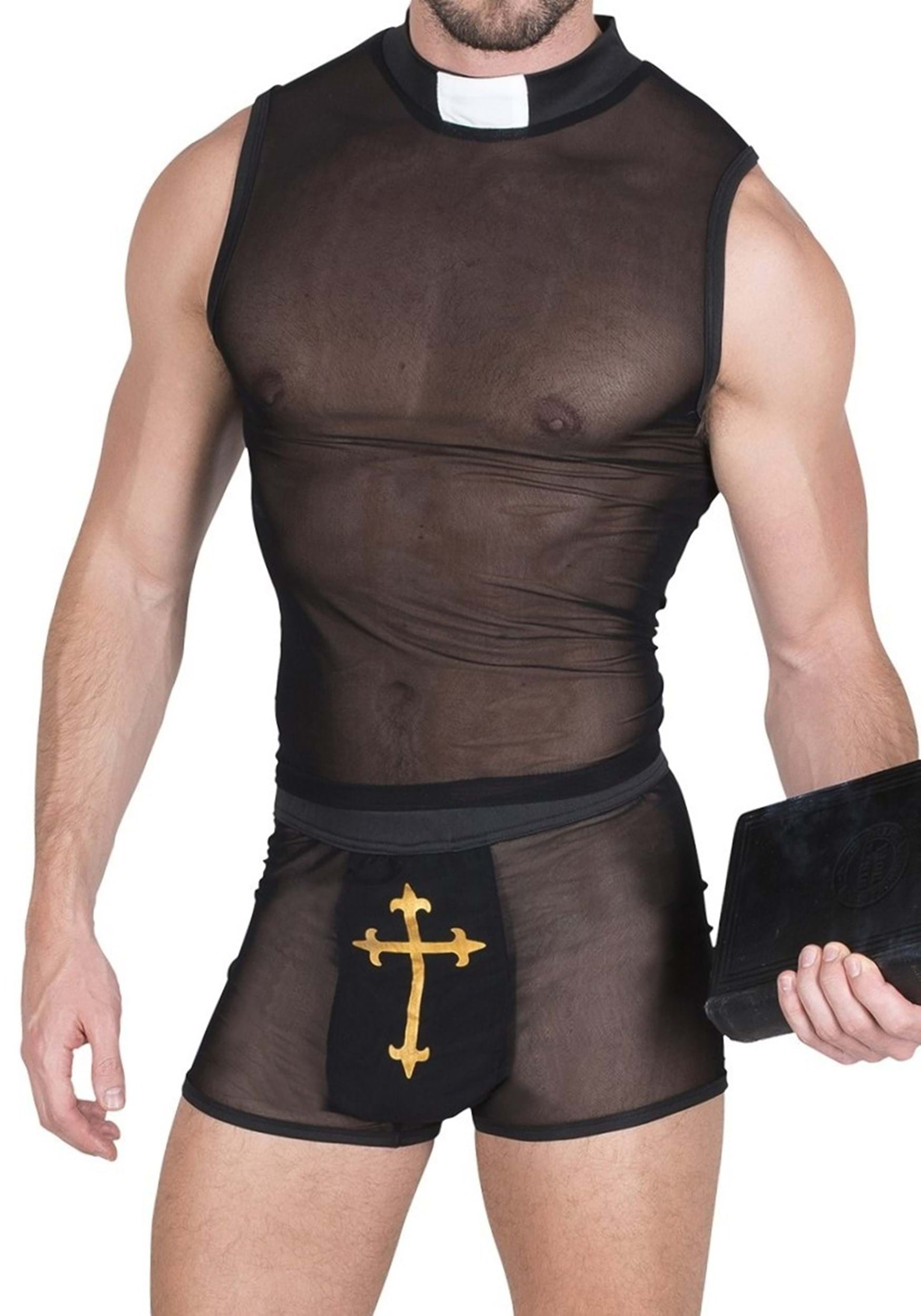 Sexy Priest Costume for Men