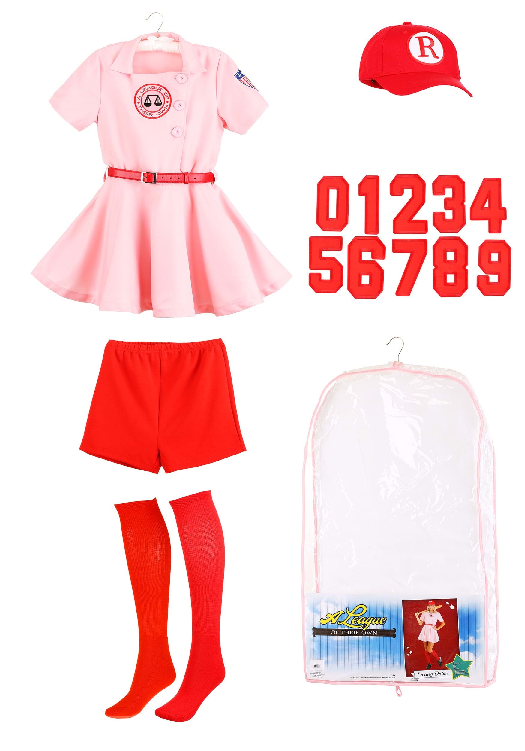 League of Their Own Luxury Adult Dottie Costume