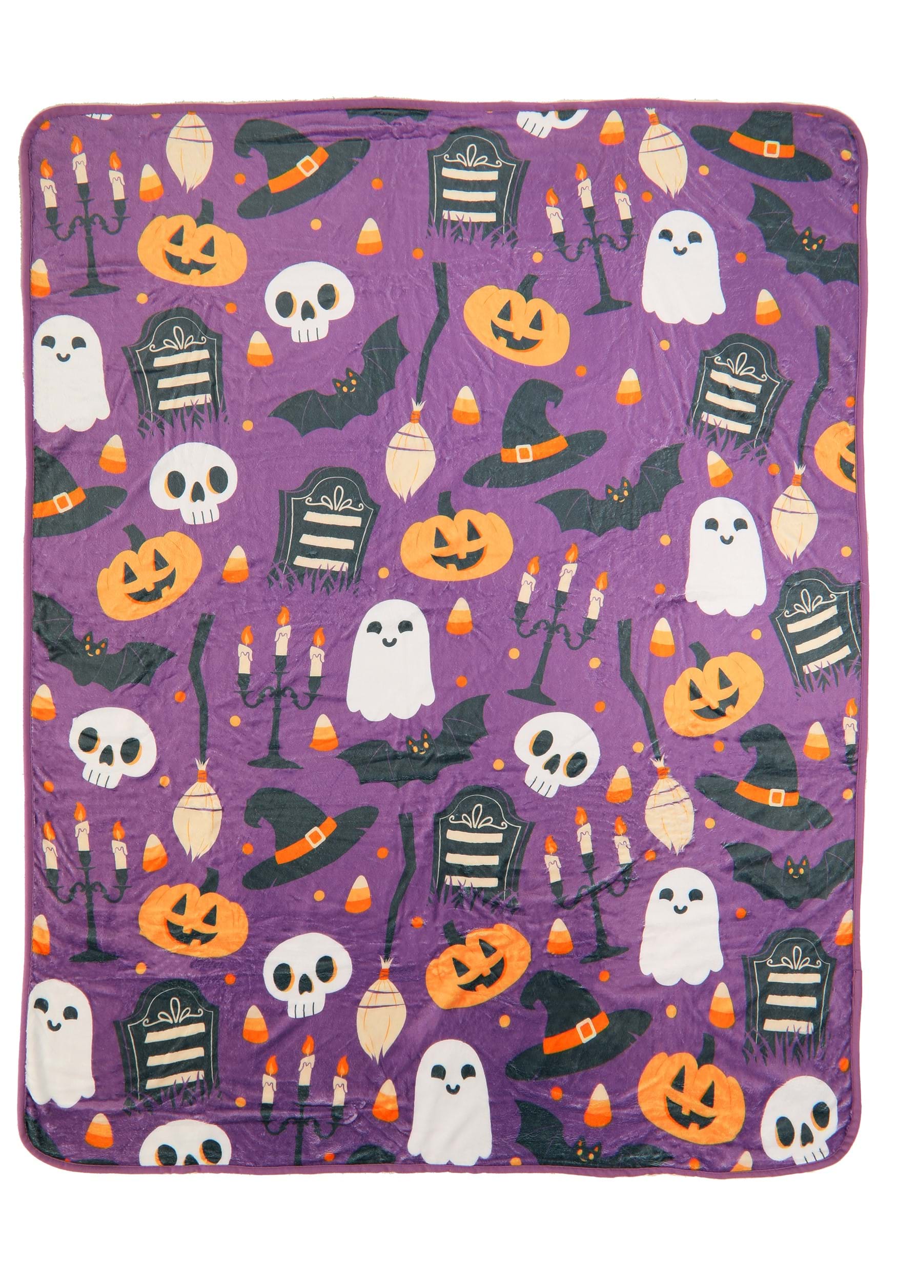 Halloween Mischief Throw Blanket