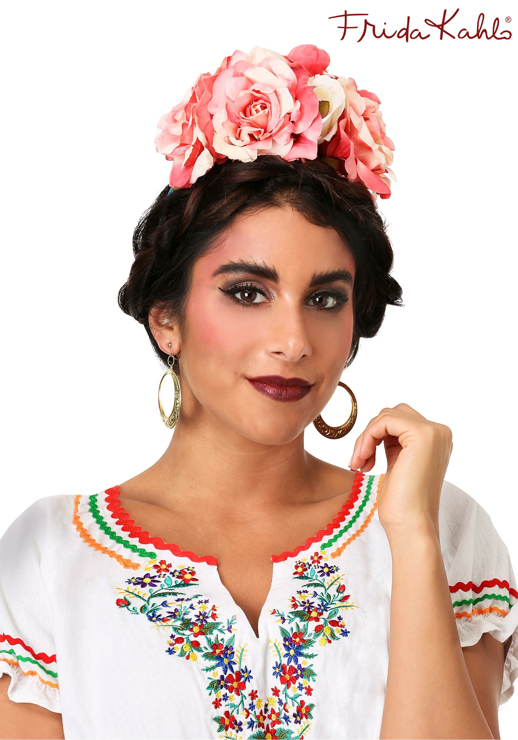 Frida Kahlo Flower Adult Costume Headband