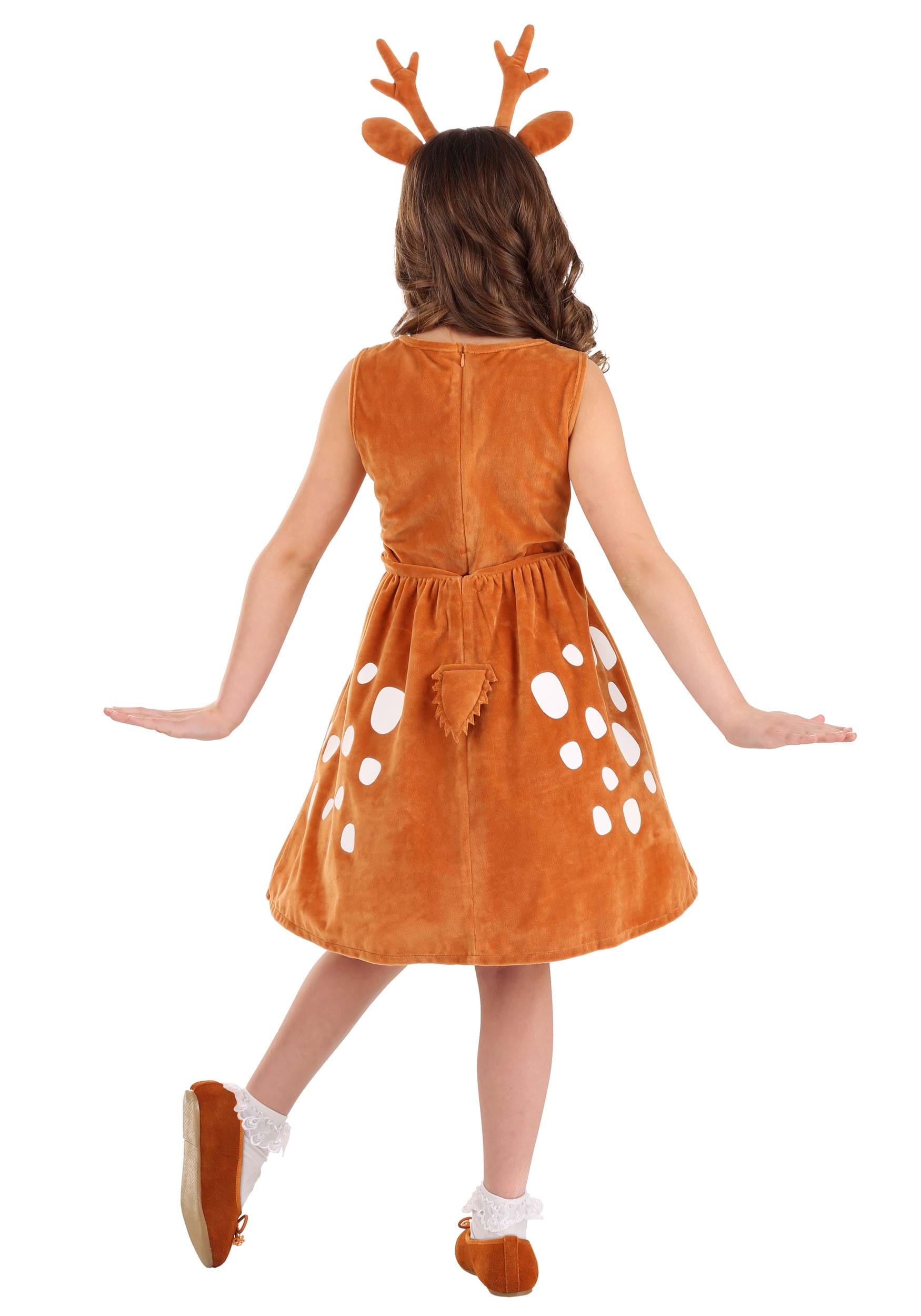Dazzling Deer Girl's Costume