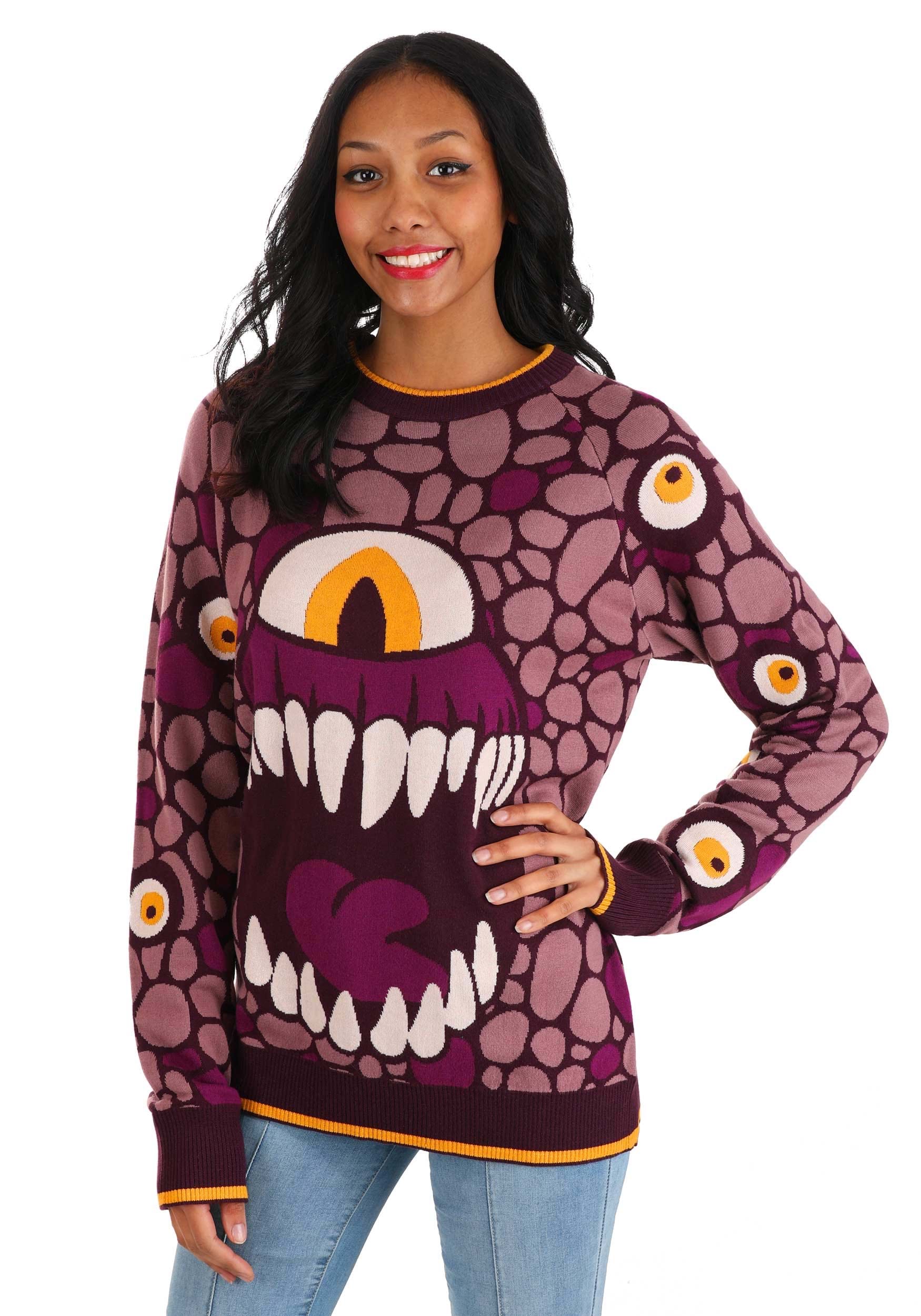 Beholder Dungeons and Dragons Adult Sweater