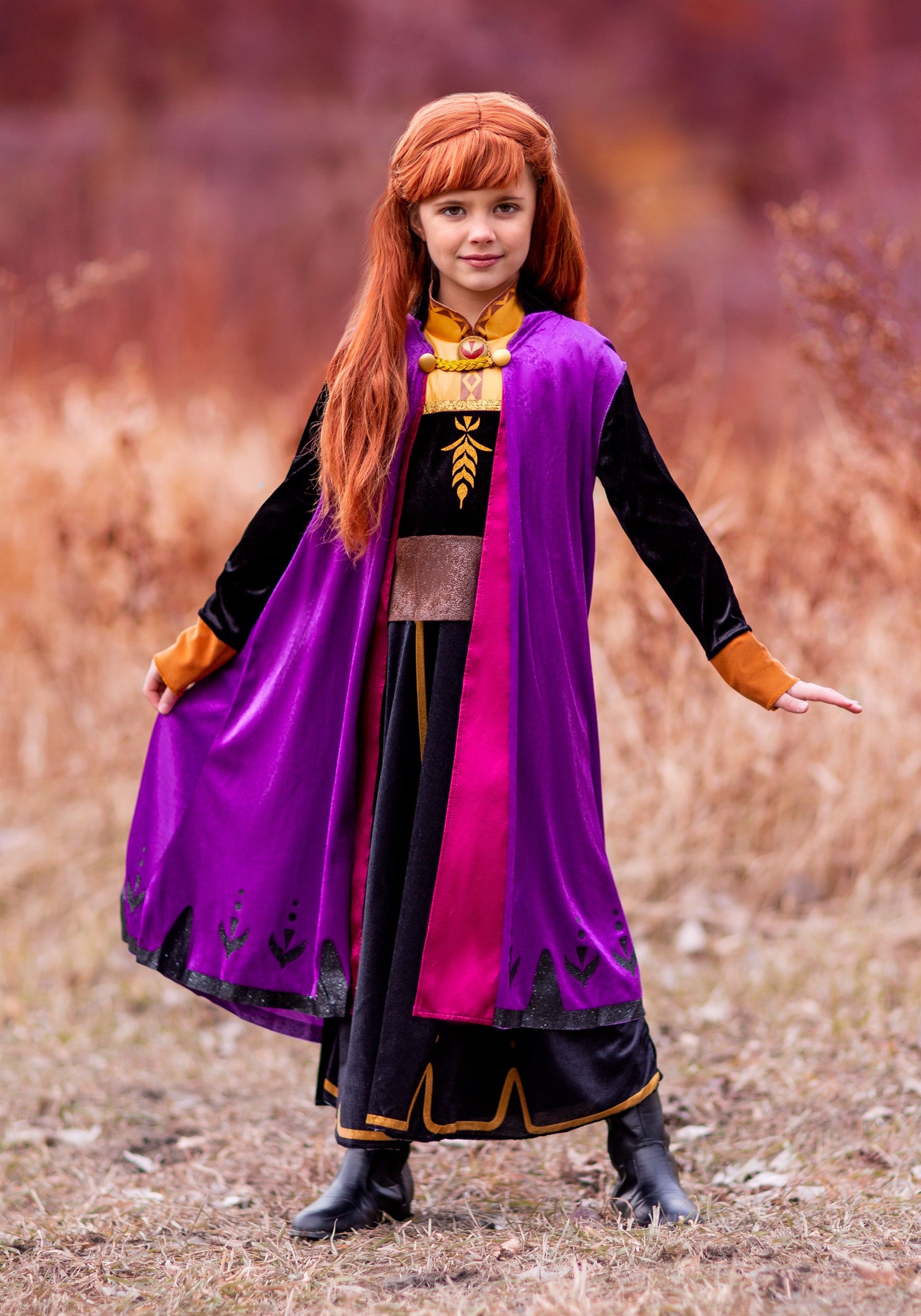 Deluxe Disney Frozen 2 Girls Anna Costume 2 Deluxe Disney Frozen 2 Girls Anna Costume