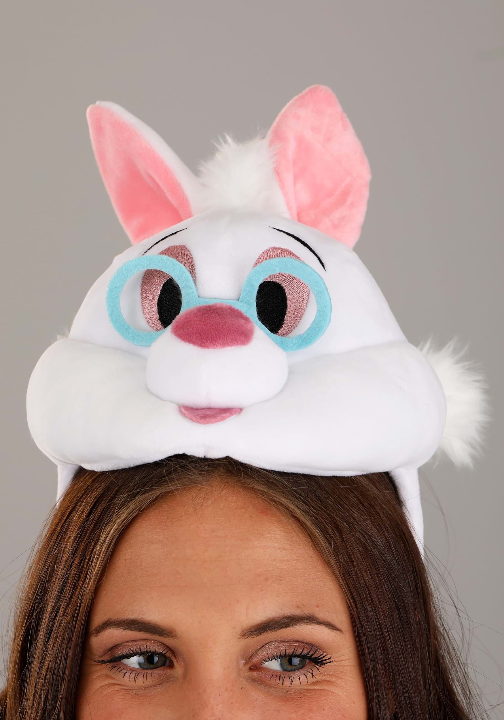 Disney Plush Headband & Tail White Rabbit Kit 3 Disney Plush Headband & Tail White Rabbit Kit