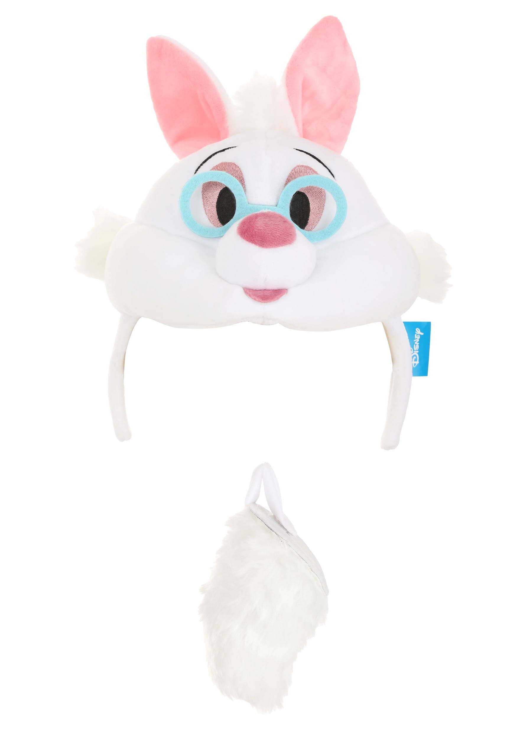 Disney Plush Headband & Tail White Rabbit Kit 6 Disney Plush Headband & Tail White Rabbit Kit