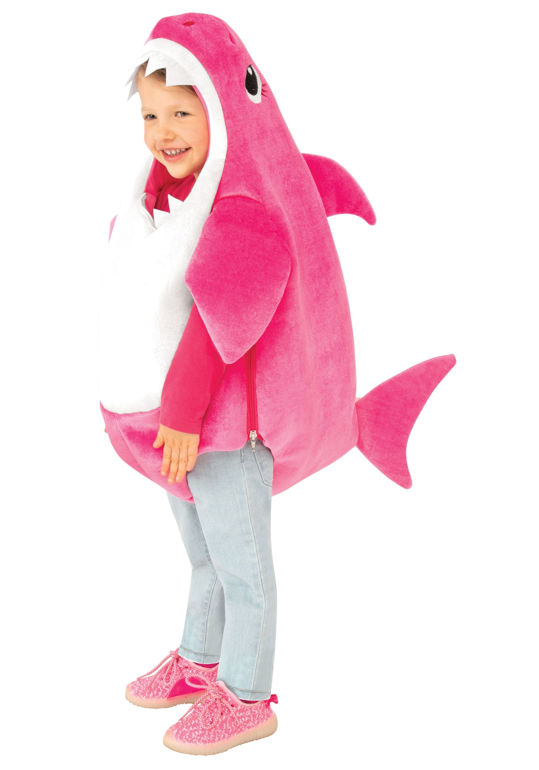 Baby Shark - Mommy Shark Costume with Sound Chip for Toddlers 1 Baby Shark - Mommy Shark Costume with Sound Chip for Toddlers