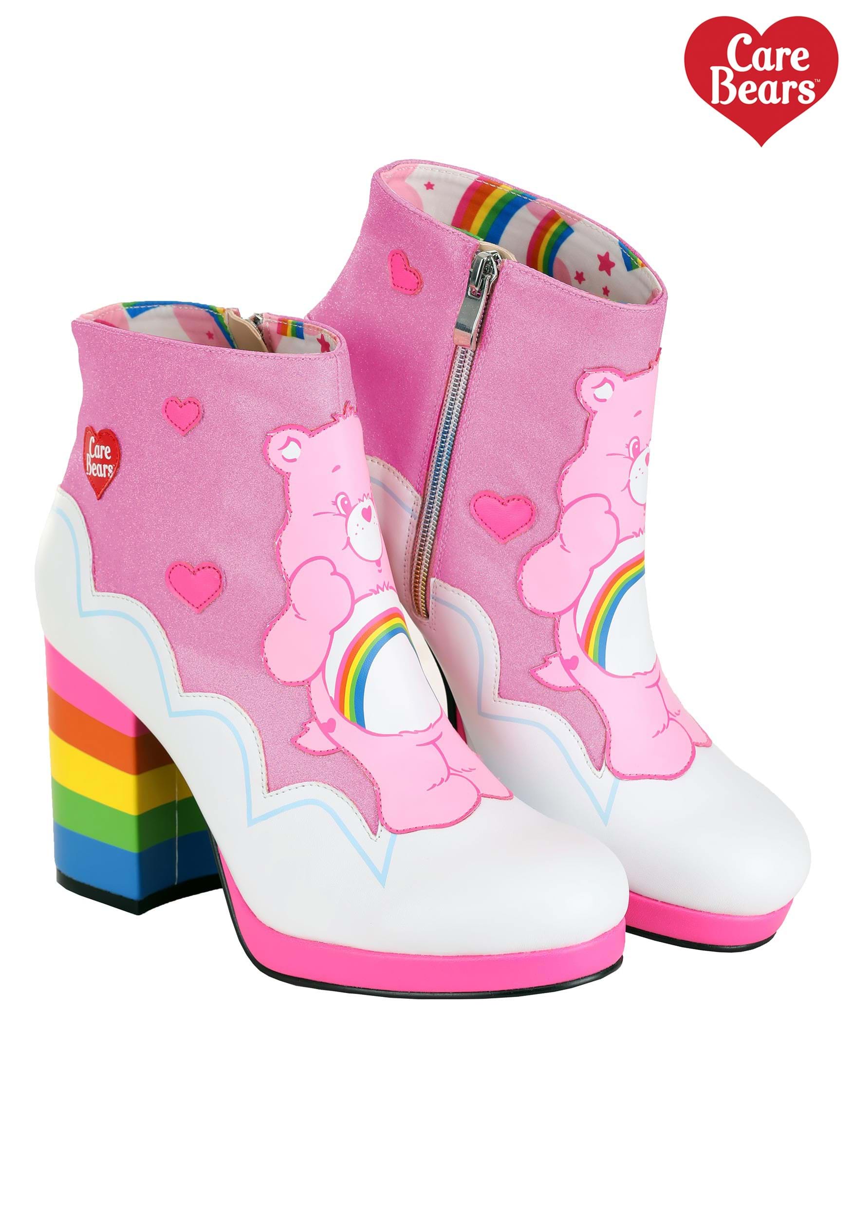 Women's Care Bears Cheer Bear Ankle Boots