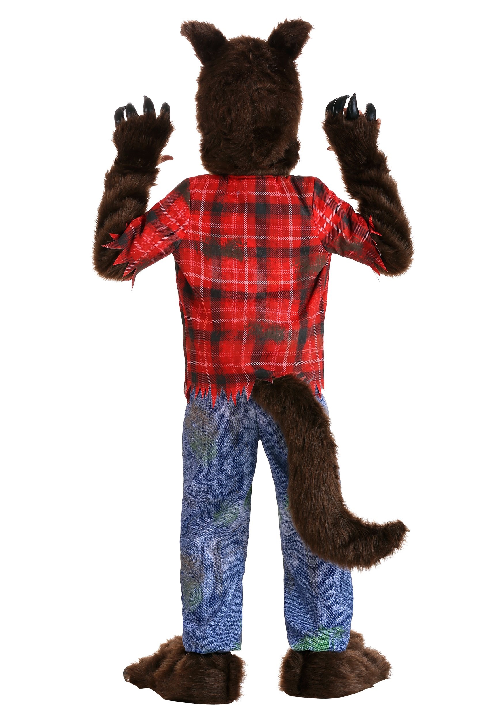 Brown Werewolf Child Costume