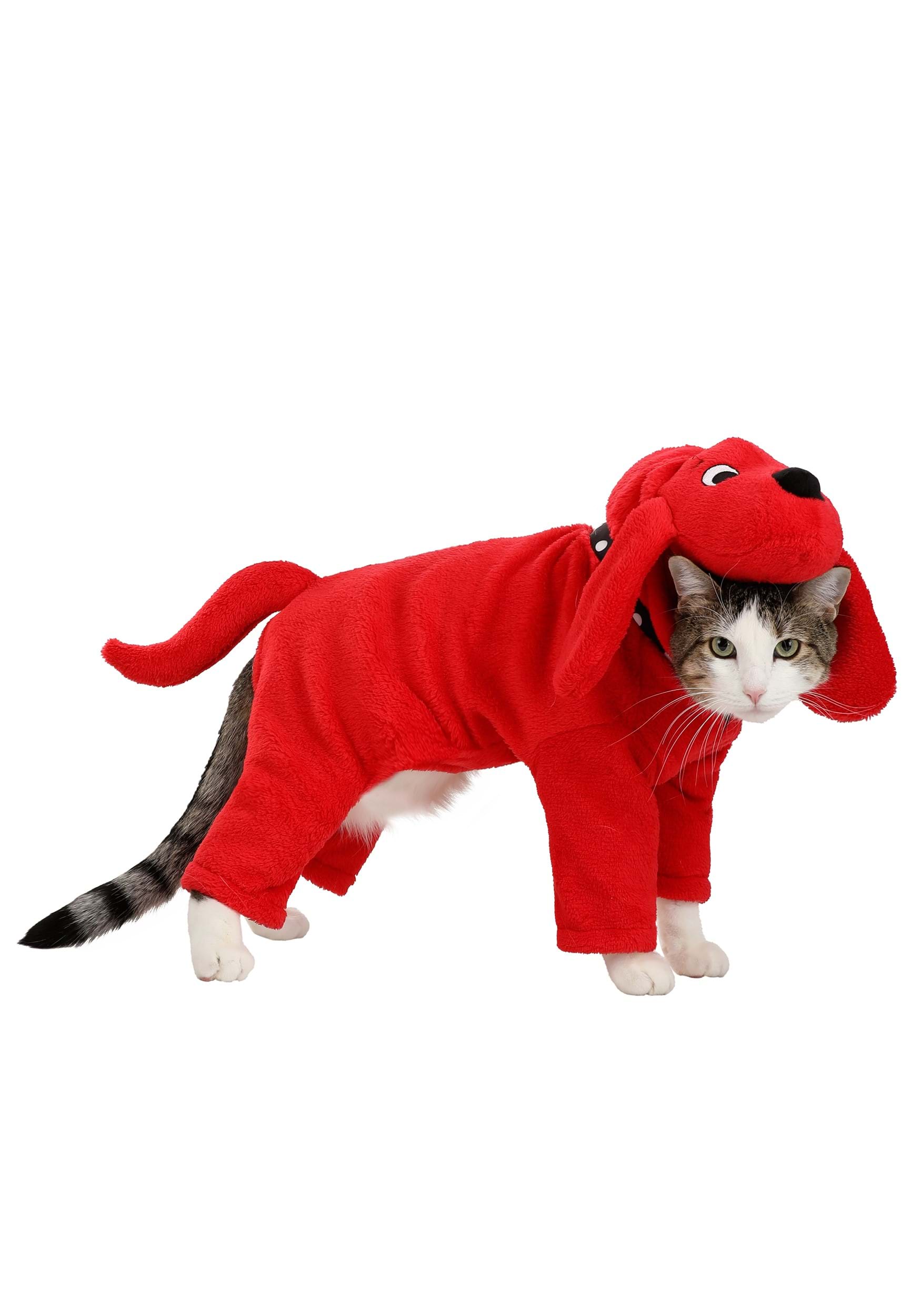 Pet Clifford the Big Red Dog Costume 3 Pet Clifford the Big Red Dog Costume