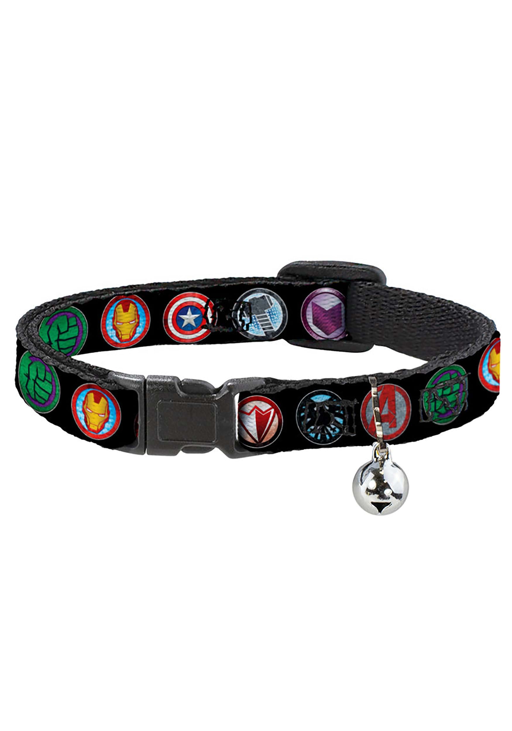Marvel Breakaway Avenger Icons Cat Collar