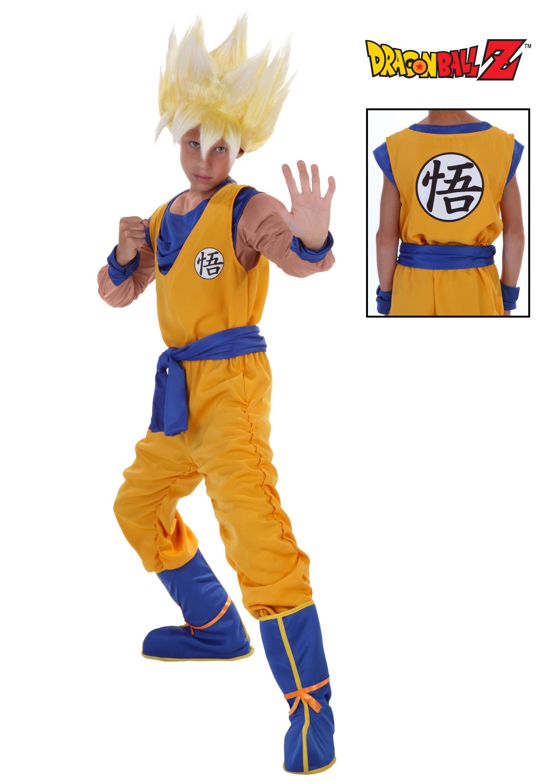 Dragon Ball Z Kid's Super Saiyan Goku Costume