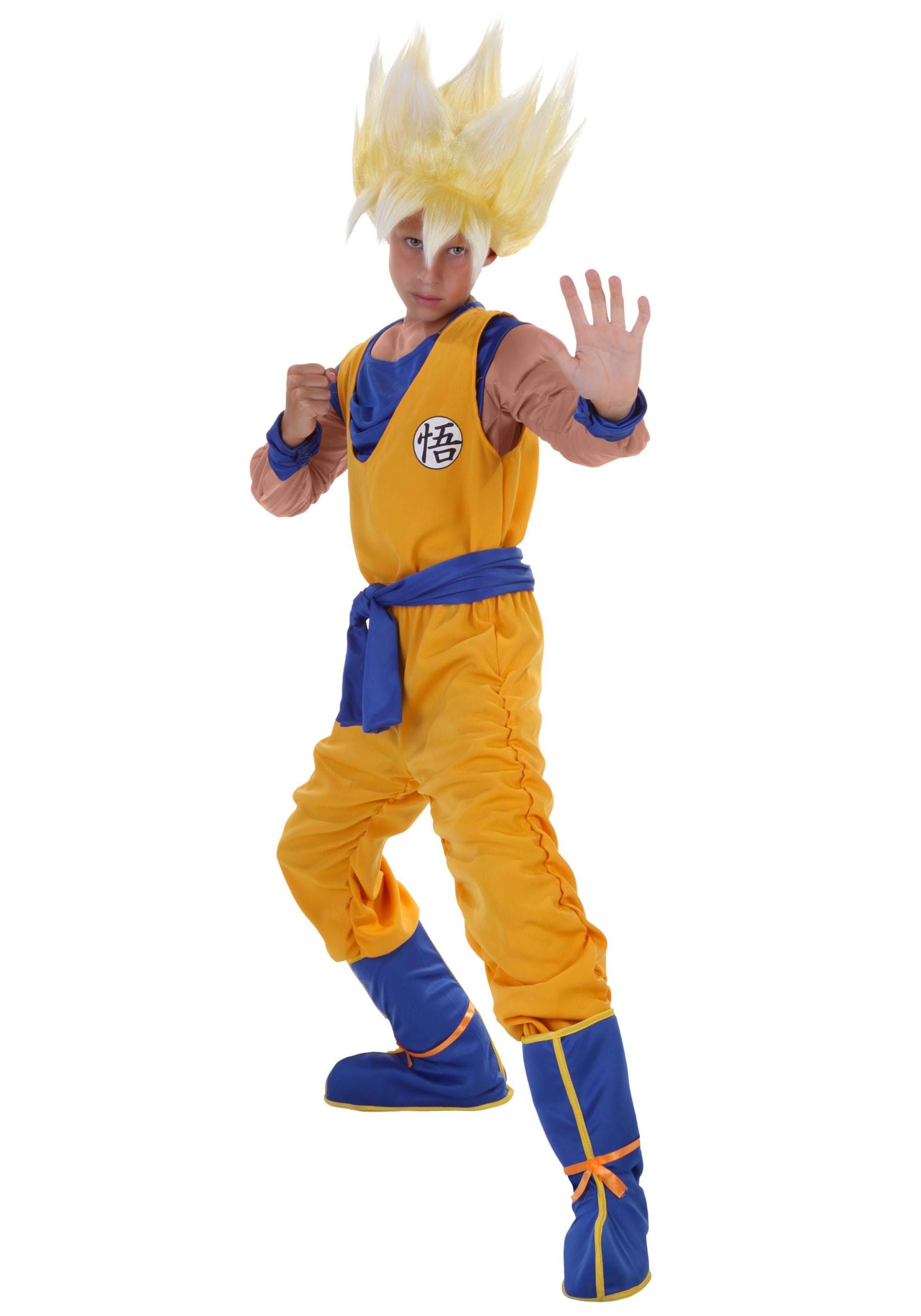 Dragon Ball Z Kid's Super Saiyan Goku Costume