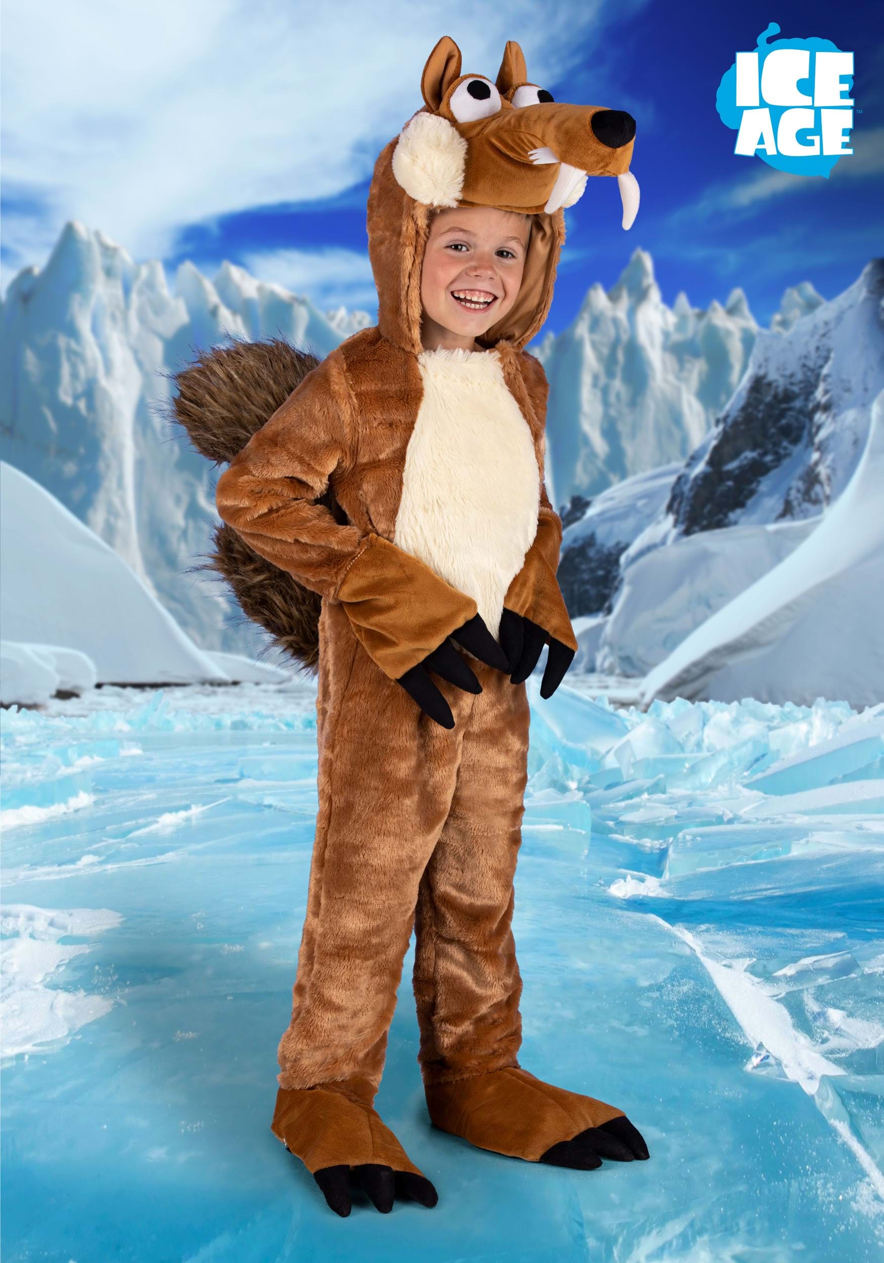 Ice Age Scrat Costume Toddler Size
