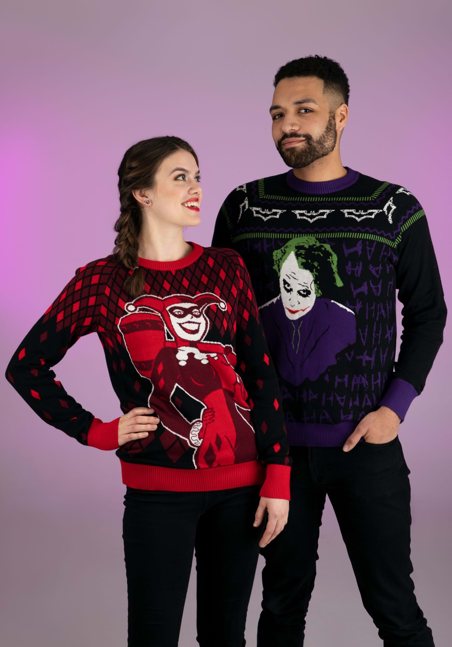 Harley Quinn Hammer Time Ugly Sweater for Adults 5 Harley Quinn Hammer Time Ugly Sweater for Adults