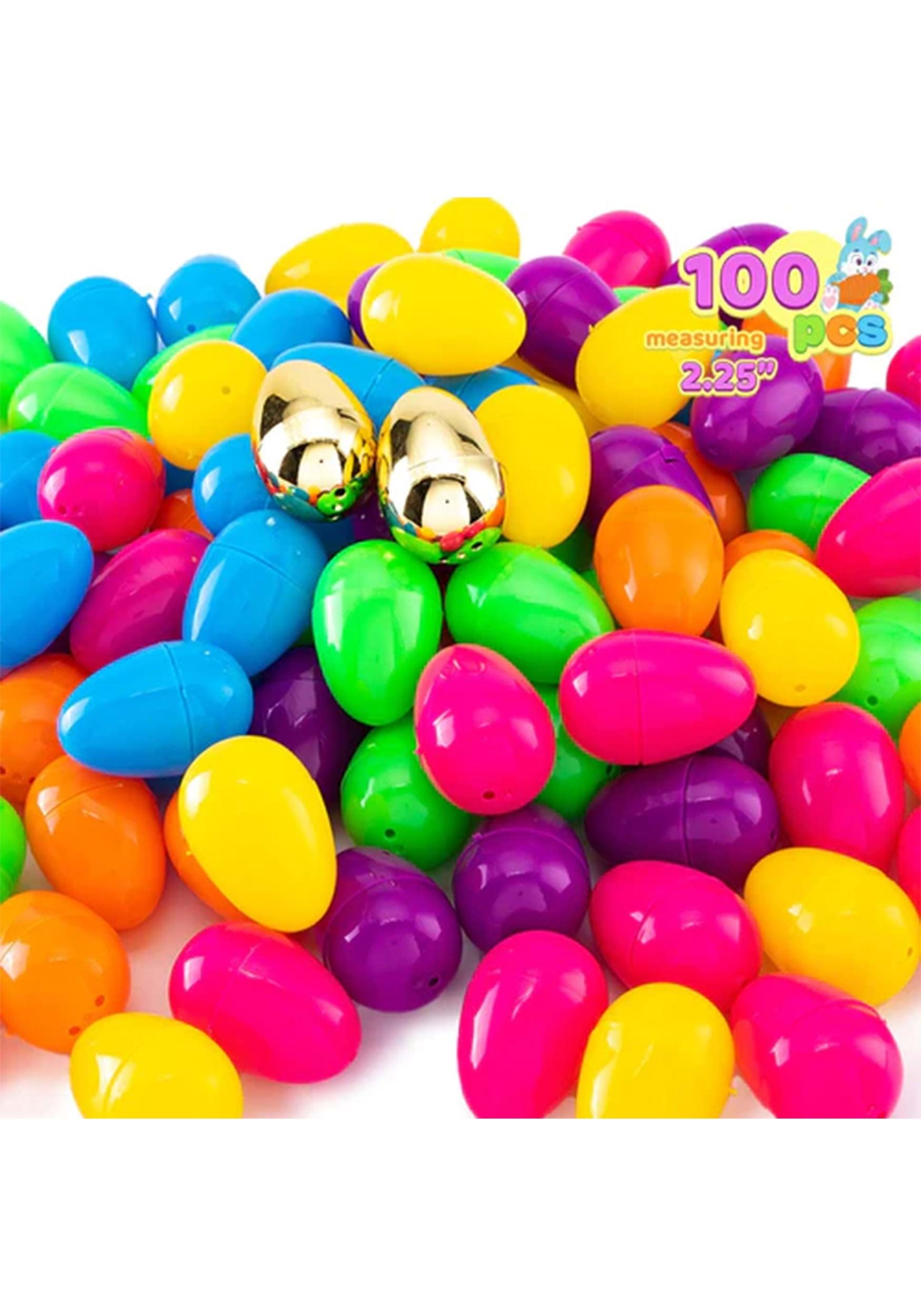 100 Piece 2.4 Inch Traditional Classic Colorful Egg Shells