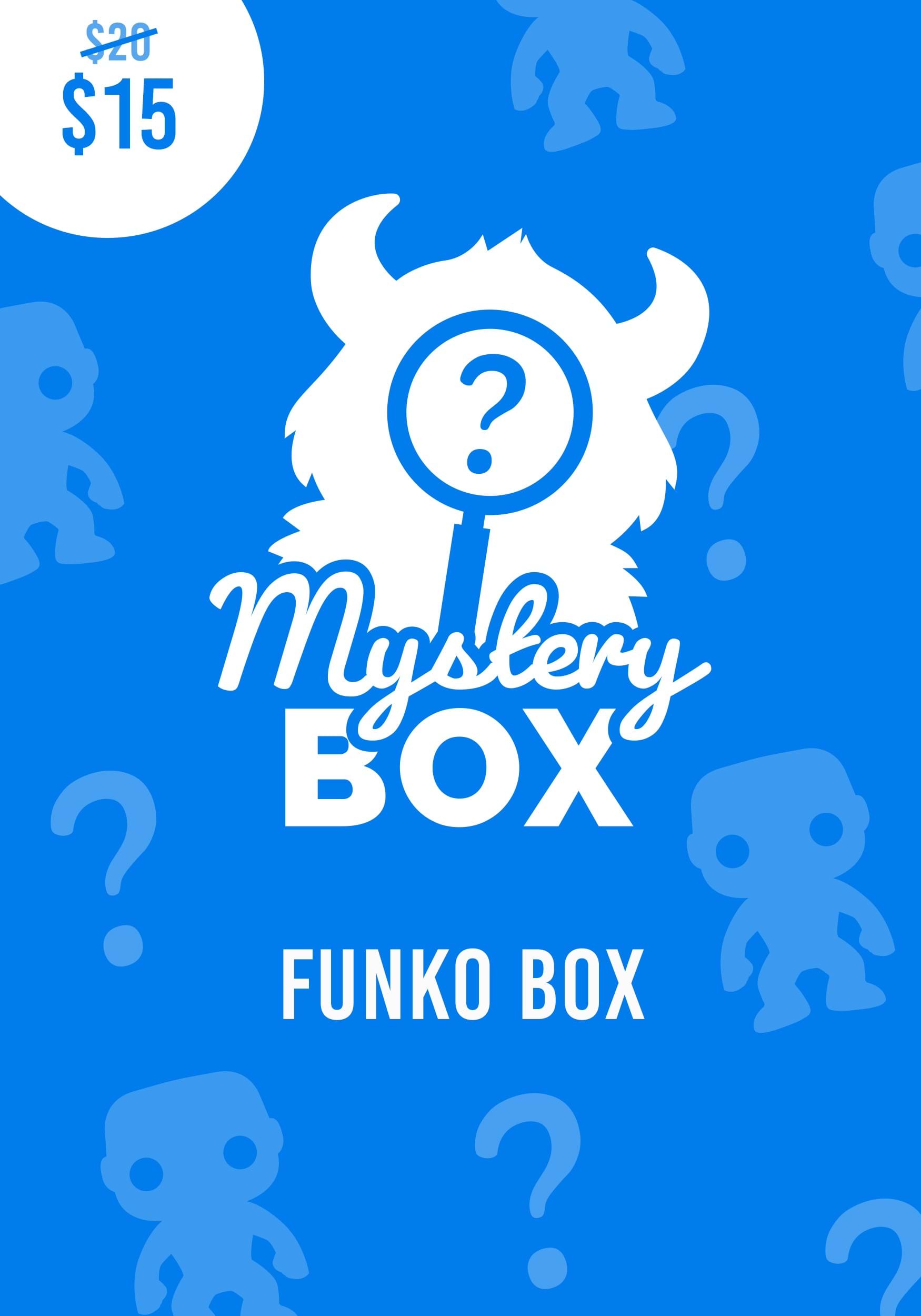 Funko 3 for $20 Mystery Product Box