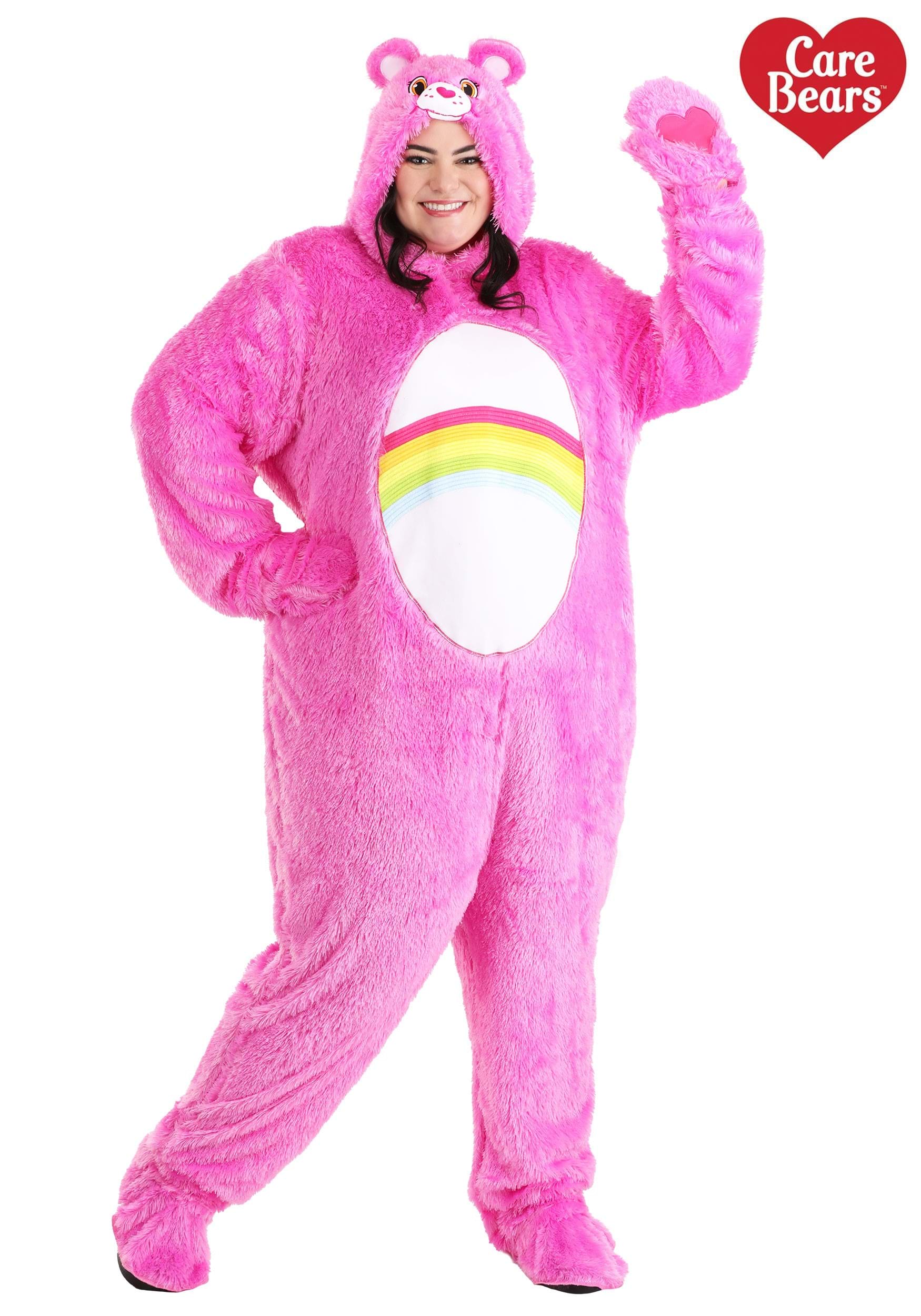 Adult Plus Size Classic Cheer Bear Care Bears Costume