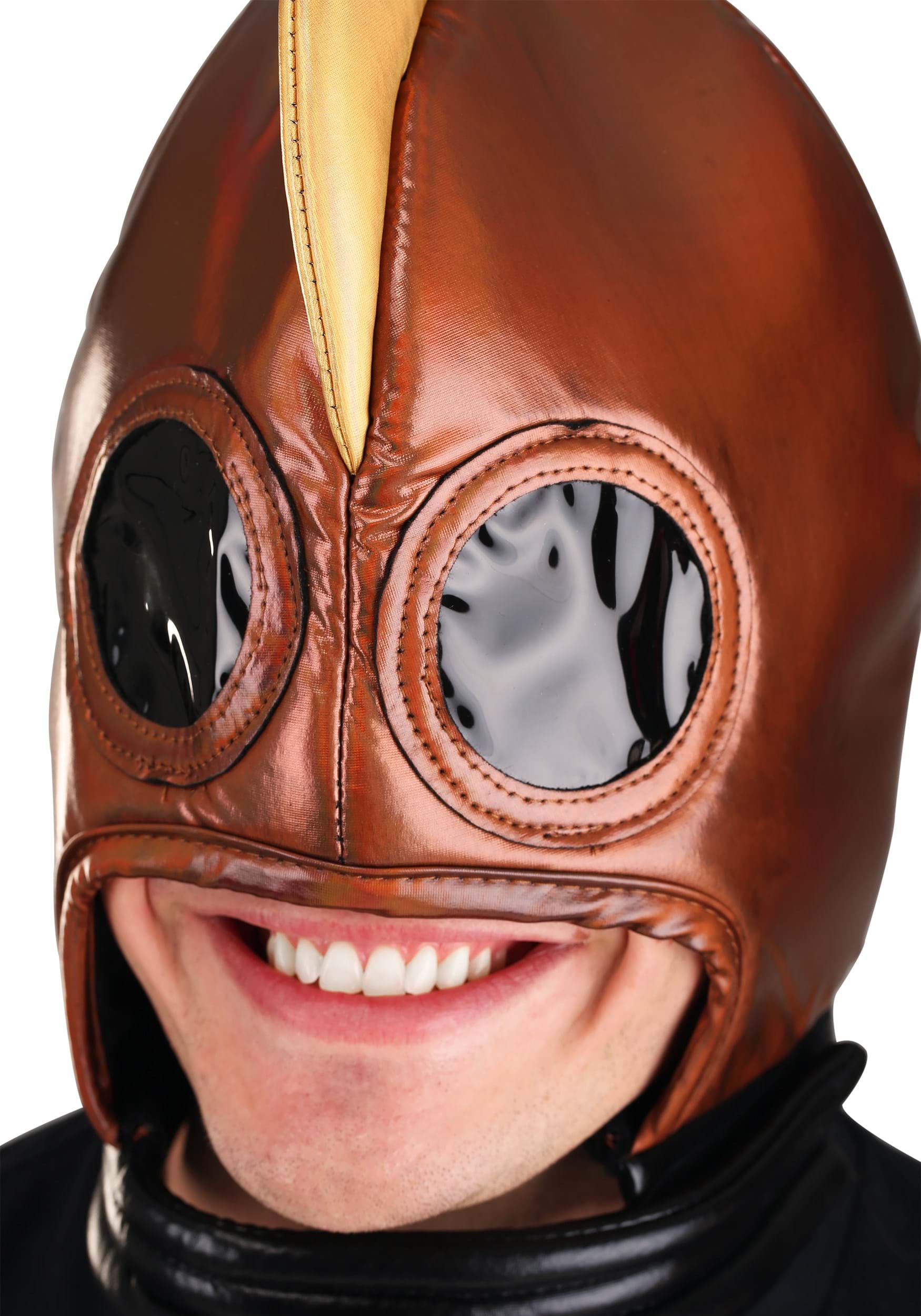 Retro Robot Costume Helmet for Adults