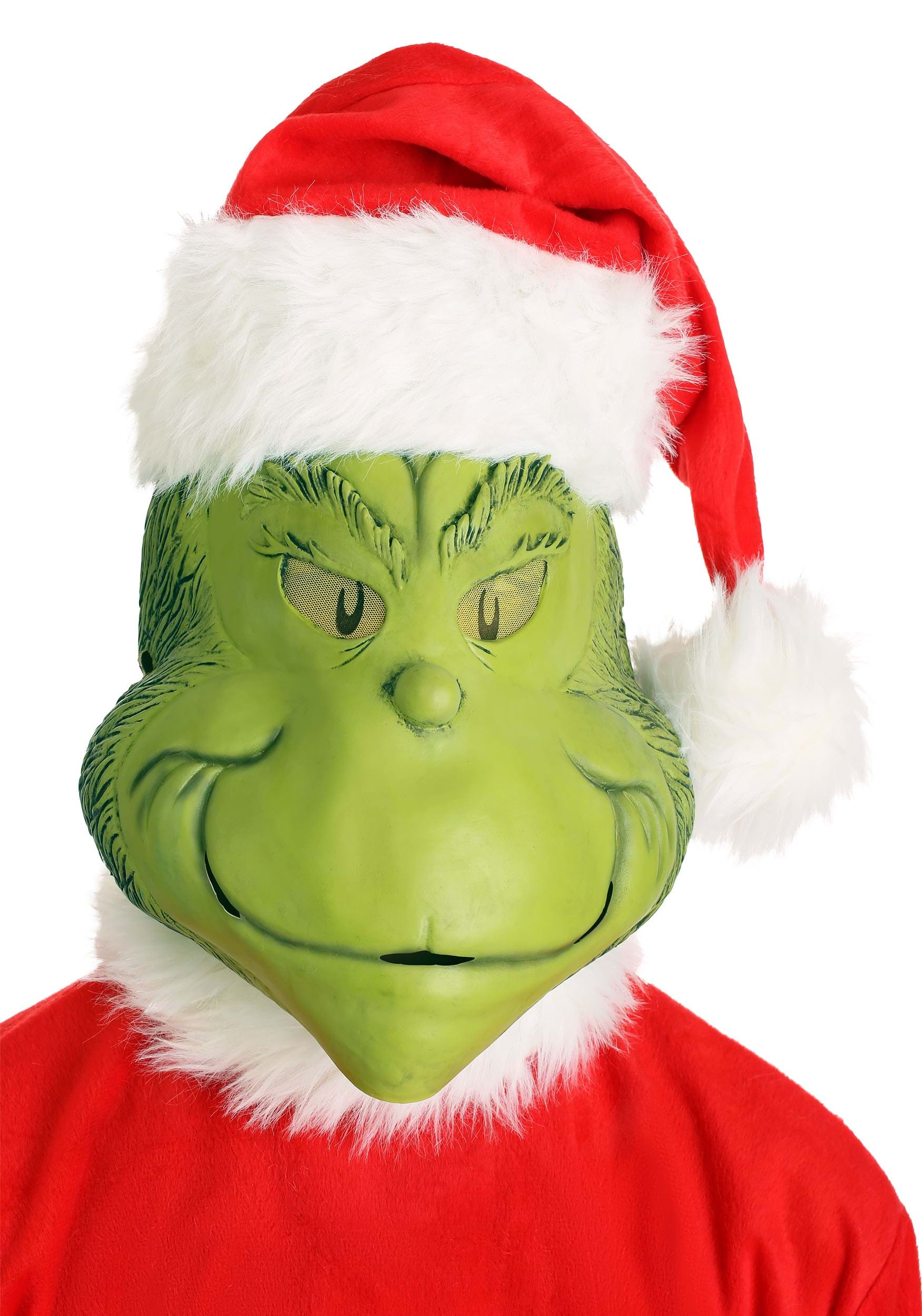 Men's Dr. Seuss Deluxe Grinch Costume 4 Men's Dr. Seuss Deluxe Grinch Costume