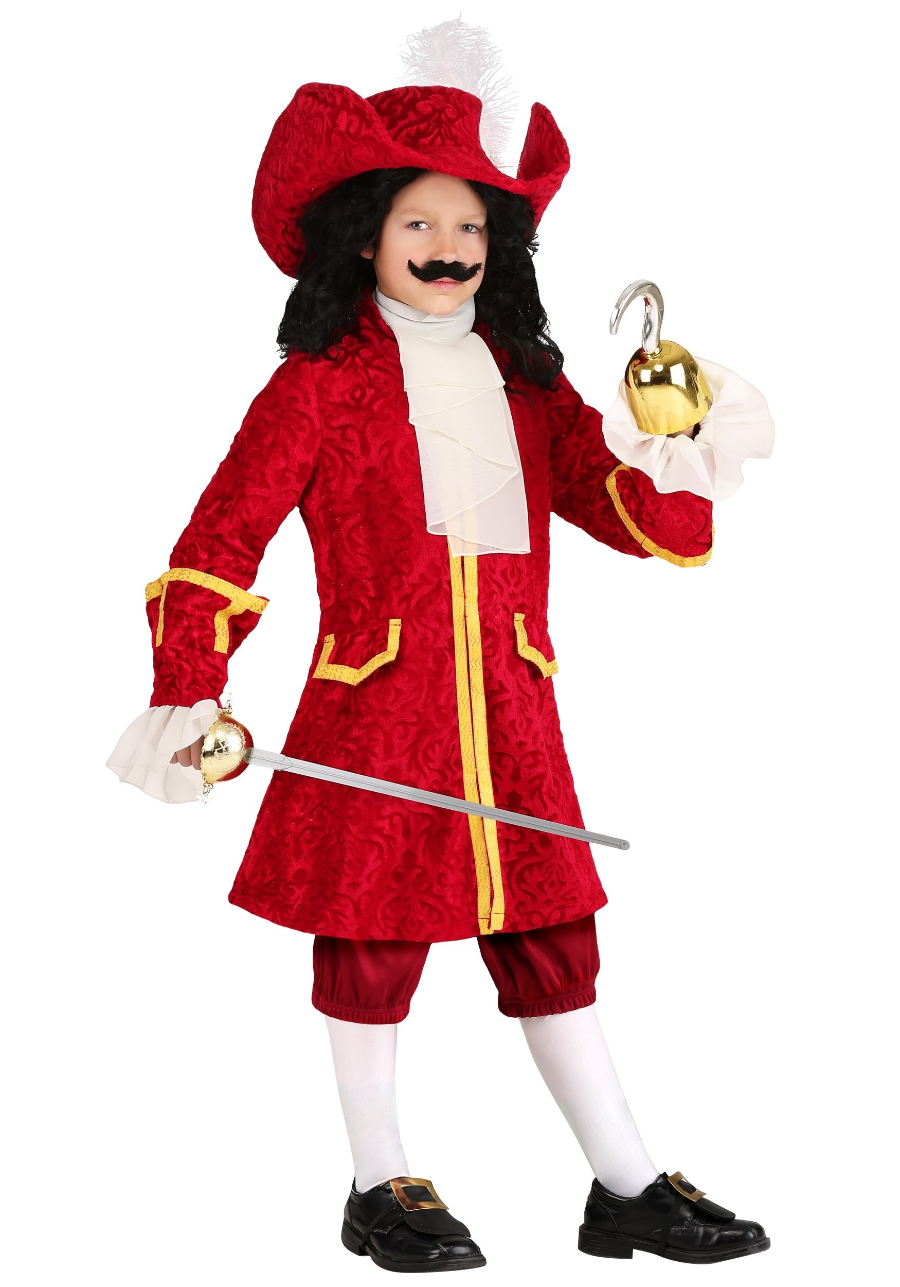 Captain Hook Deluxe Kid's Costume