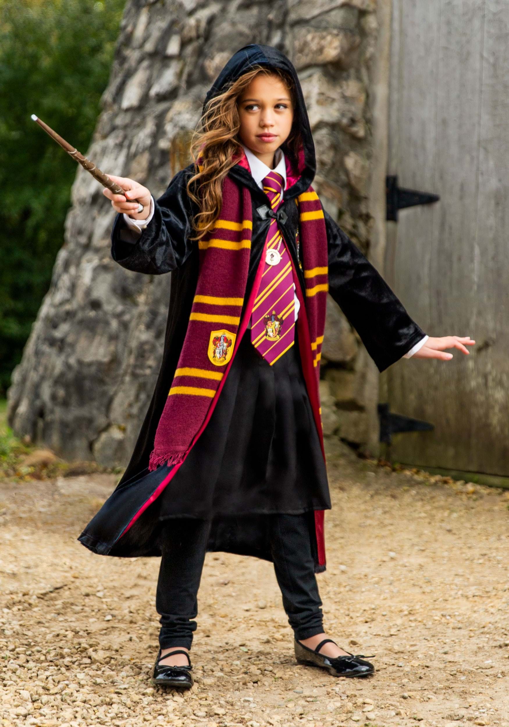 Kid's Harry Potter Deluxe Hermione Gryffindor Robe