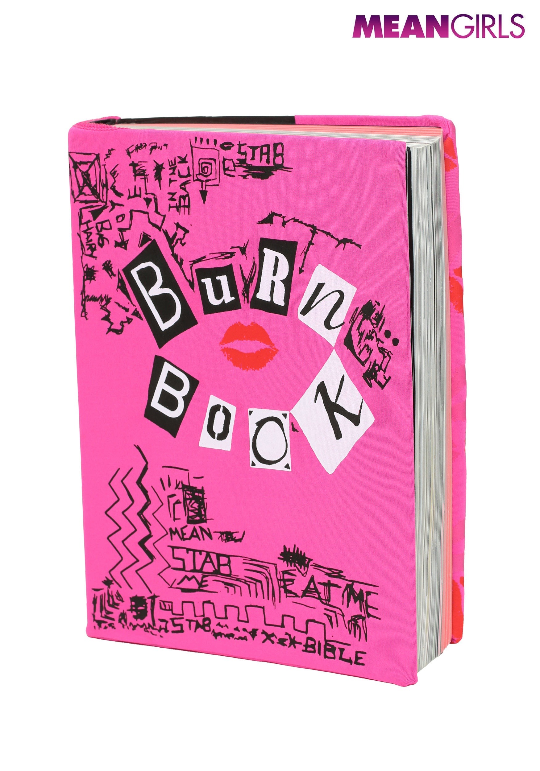 Burn Book Mean Girls Stretchy Book Cover