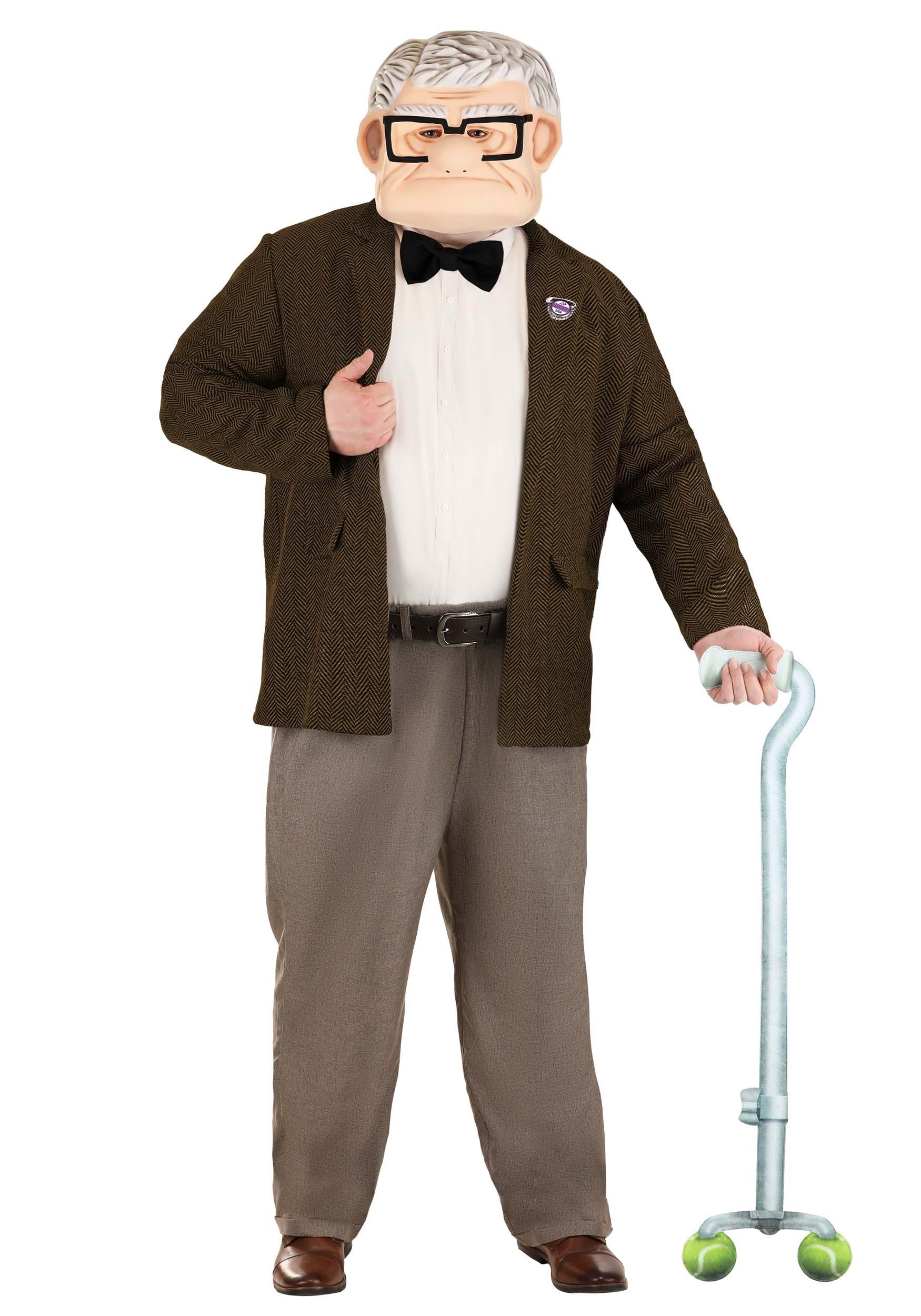 Men's Plus Size Carl UP Costume 4 Men's Plus Size Carl UP Costume