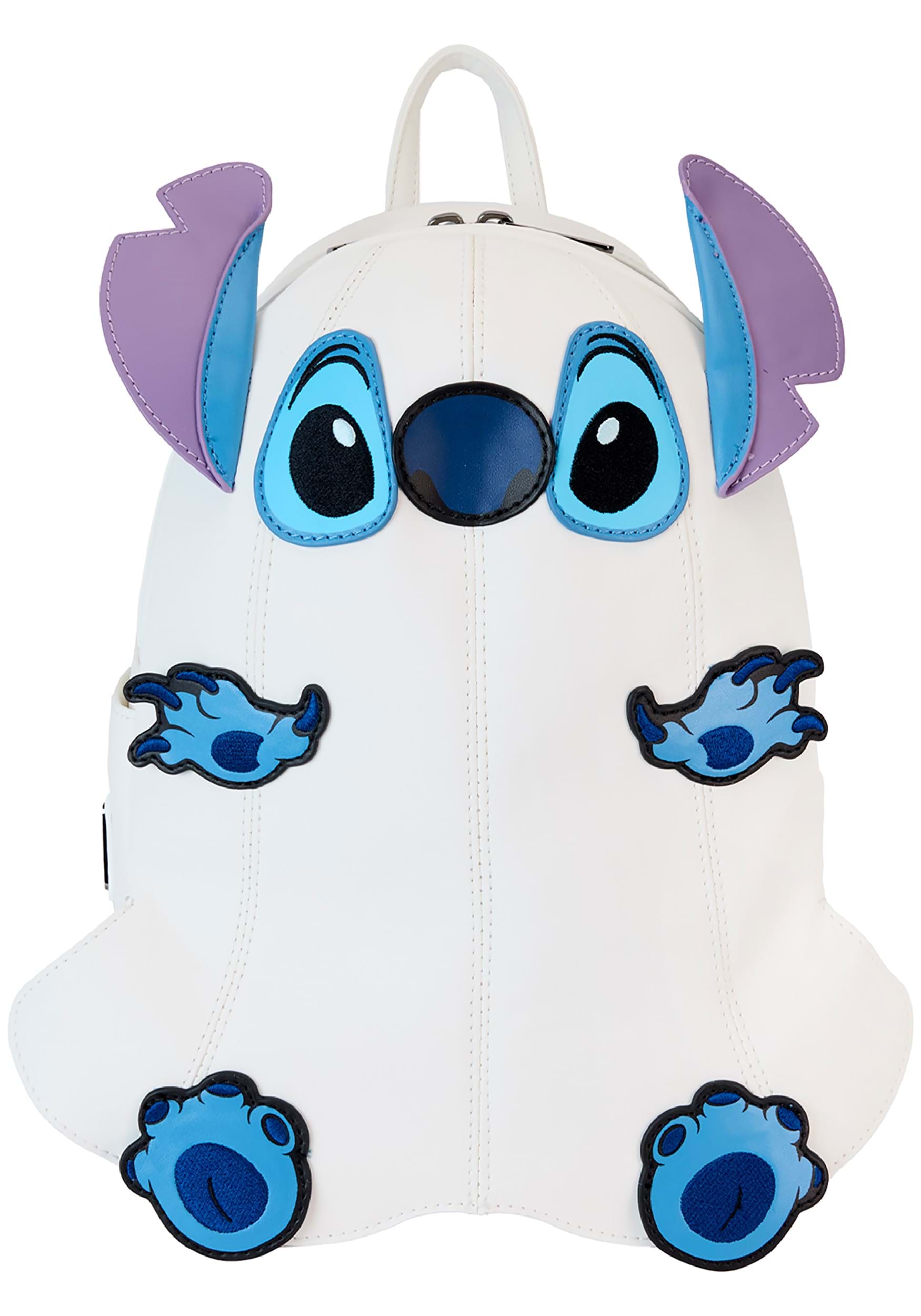 Loungefly Disney Stitch Ghost Costume Figural Glow Mini Backpack